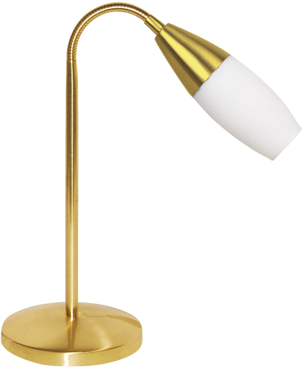 näve LED Tischleuchte »Gola«, 1 flammig, Leuchtmittel E14   LED wechselbar, günstig online kaufen