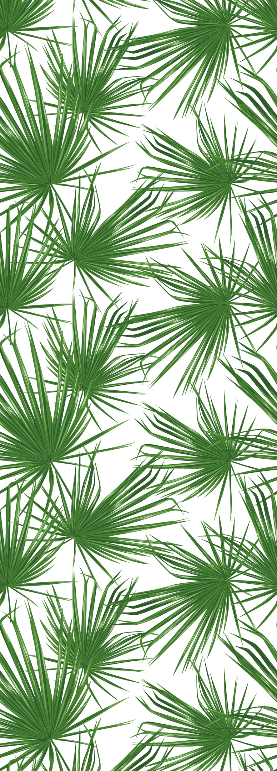 queence Vinyltapete »Tropische Blätter-Grün« botanisch glatt 90x250cm, selb günstig online kaufen