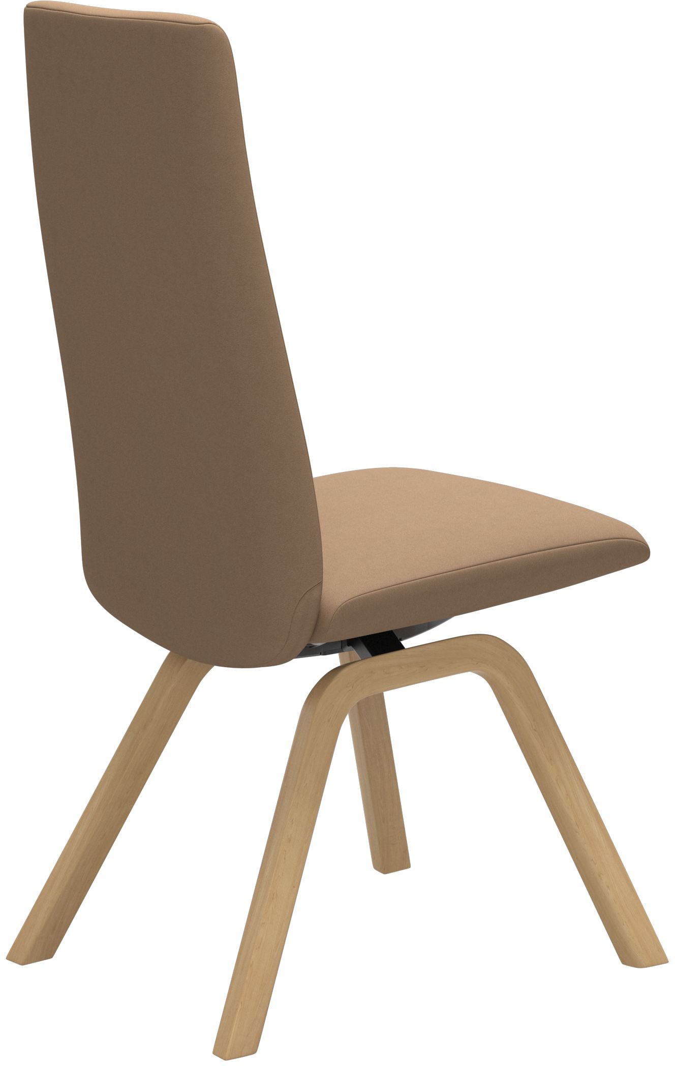 Stressless® Polsterstuhl »Laurel«, Microfaser DINAMICA, High Back, Größe M, mit schräggestellten Beinen in Eiche natur