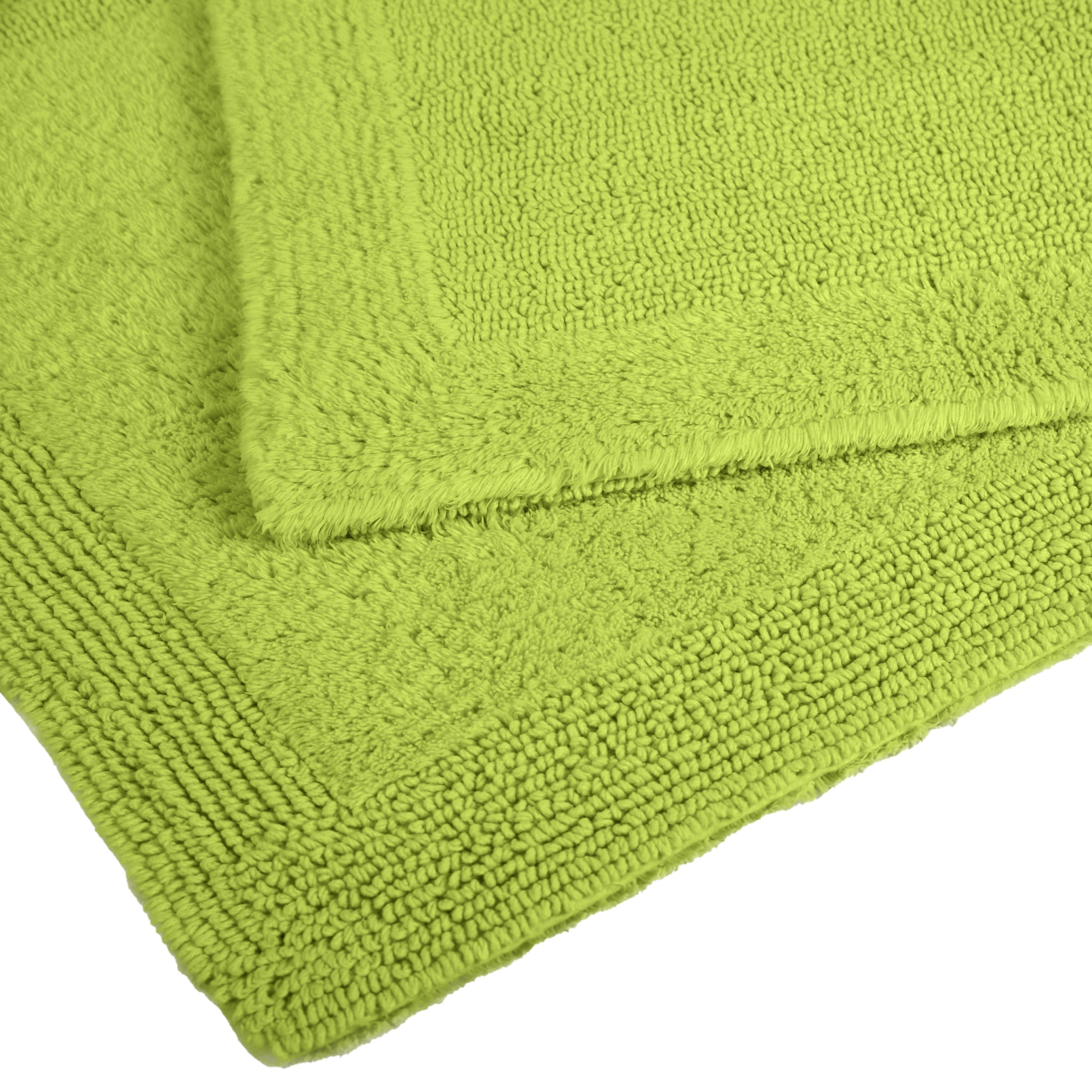 my home Badematte »Kapra, Badvorleger, Badezimmer Teppich« Höhe 14 mm beidseitig nutzbar | fußbodenheizungsgeeignet | strapazierfähig mit Bordüre, Badteppich, Badematte, Baumwolle