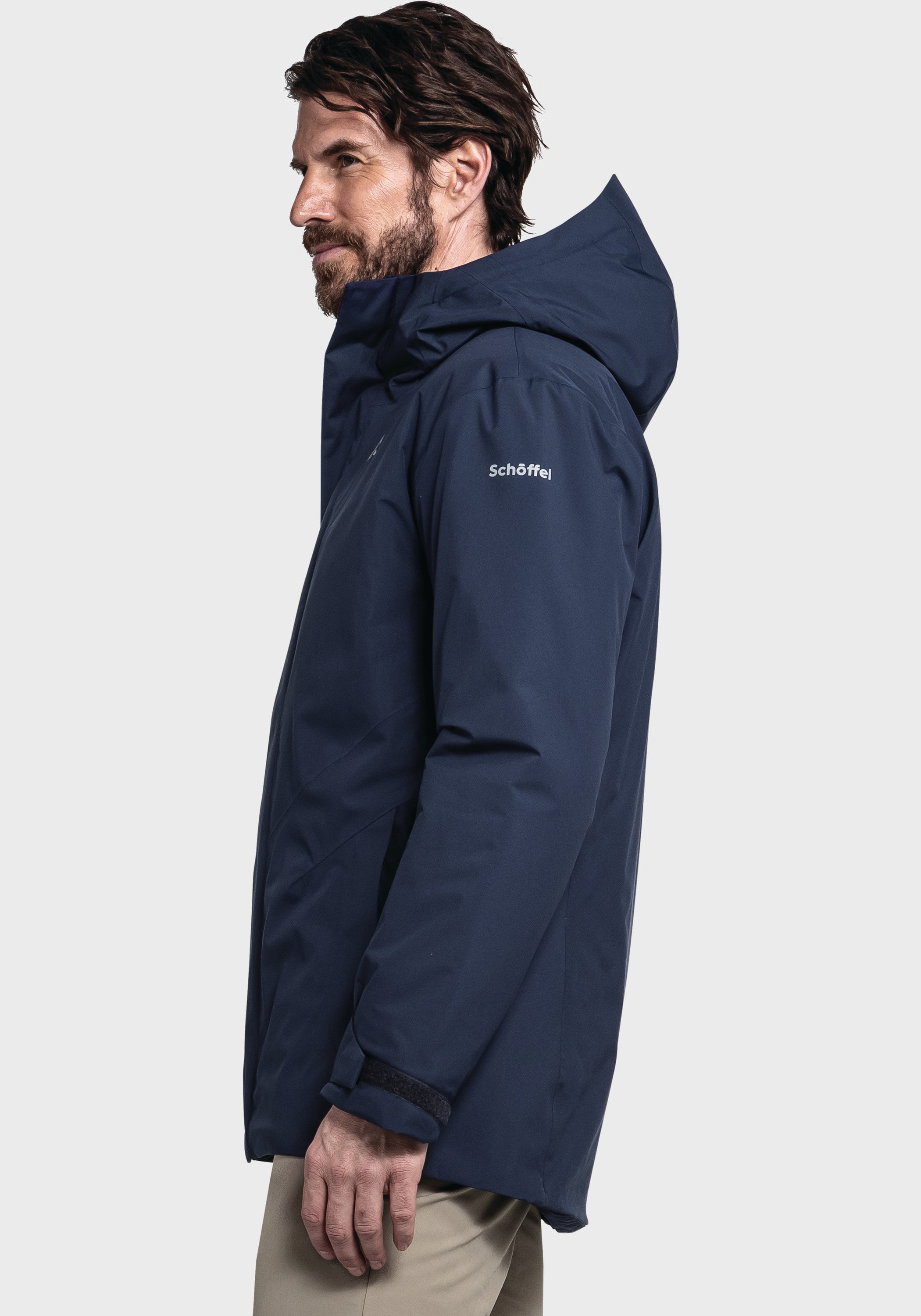Schöffel Langjacke »Hiking Parka Style Froda MNS«, mit Kapuze