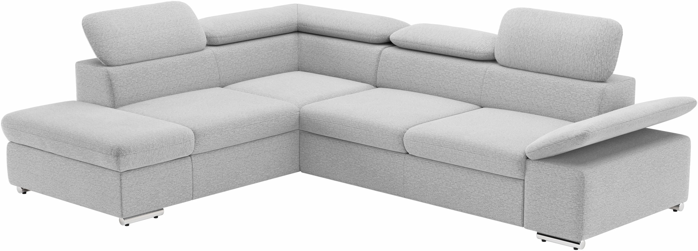 Ecksofa Valantine V, wahlweise mit Bettfunktion
