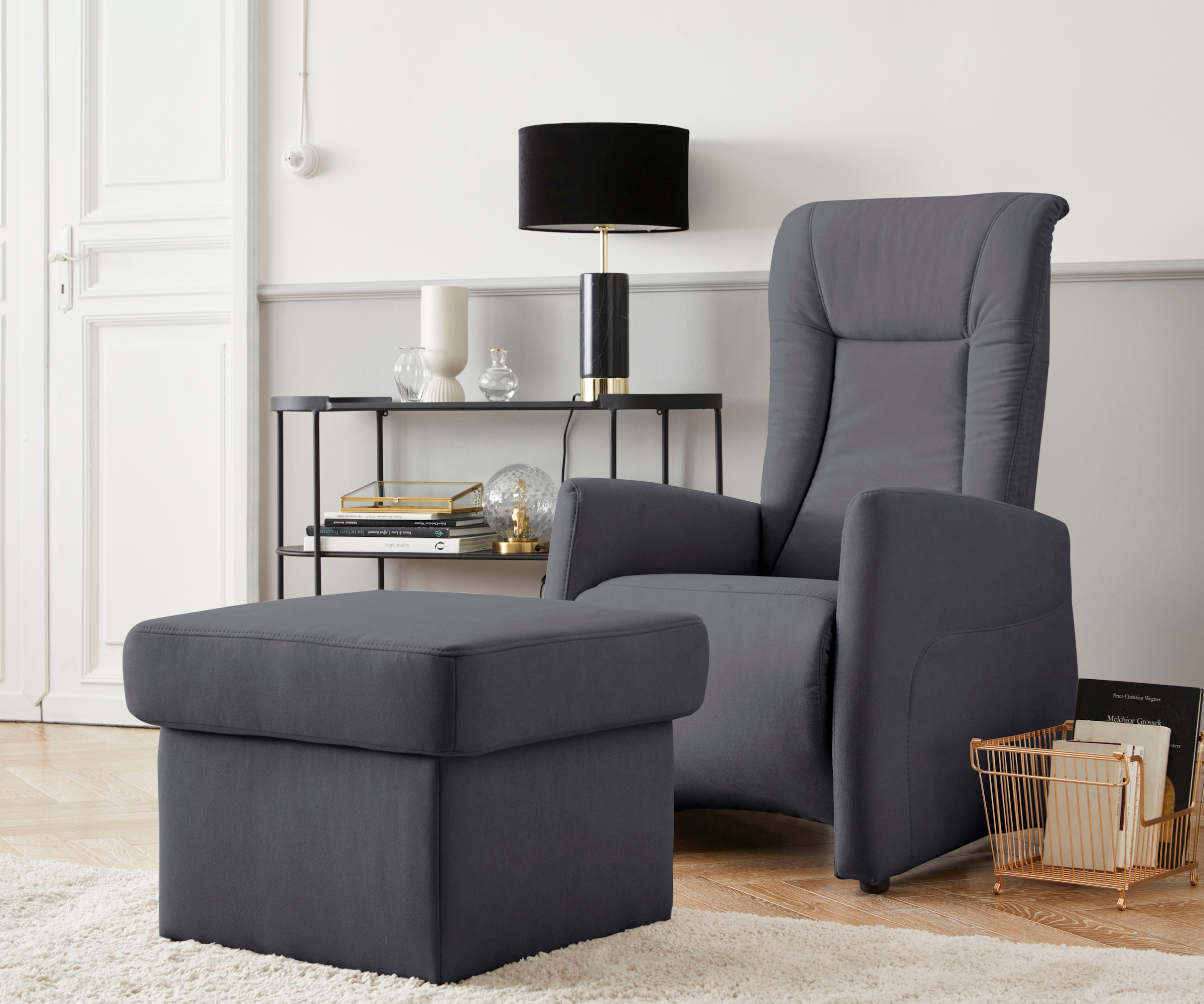 sit&more TV-Sessel »Melissa«, wahlweise elektrisch oder manuell verstellbar, optional Aufstehhilfe