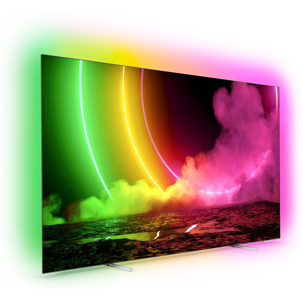 Philips OLED-Fernseher »77OLED806/12«, 194 cm/77 Zoll, 4K Ultra HD, Smart-TV, 4-seitiges Ambilight