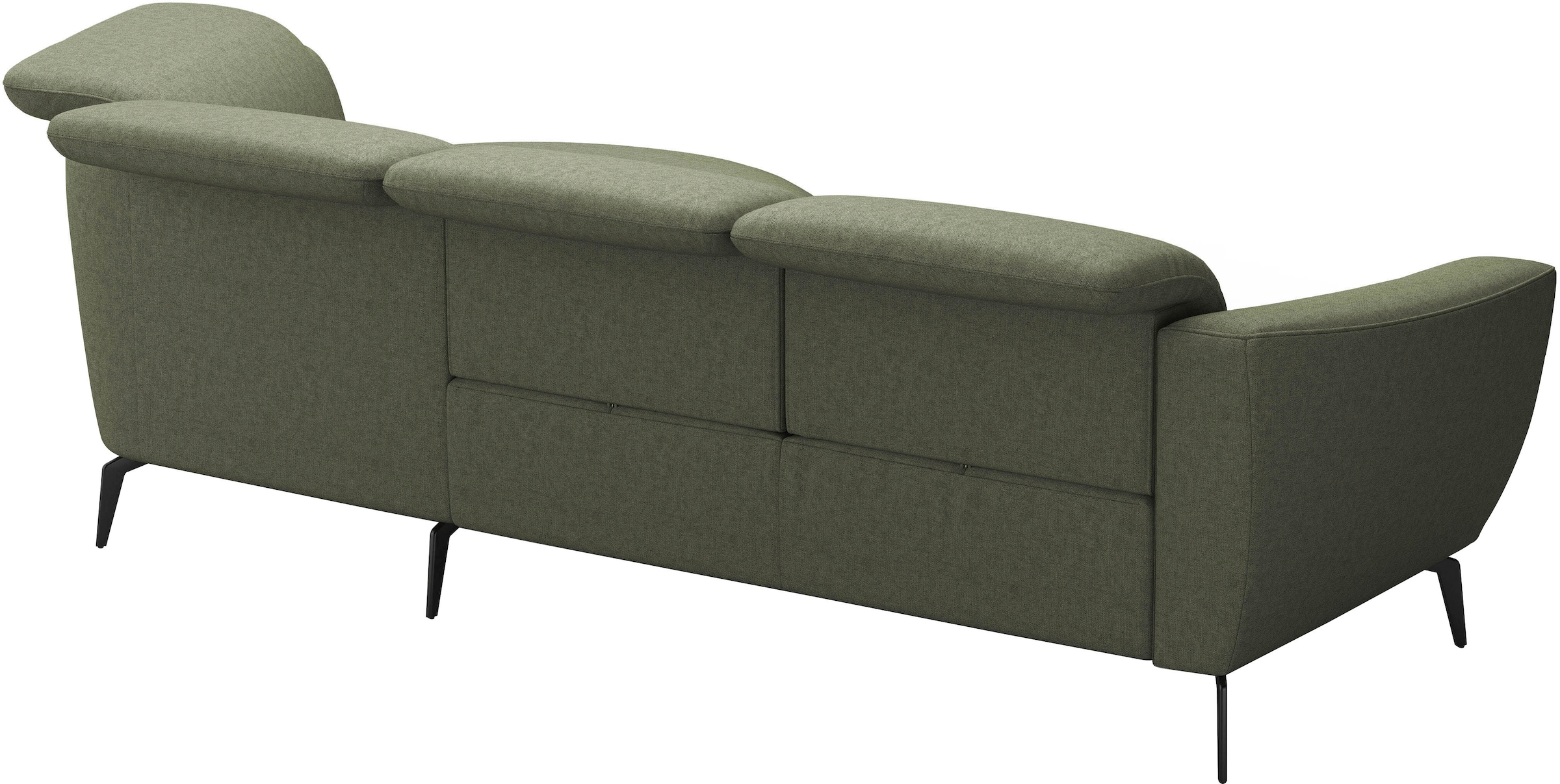 sit&more Ecksofa »Zoe«, ink.Sitztiefenverstellung, wahlweise mit Kopfteilverstellung