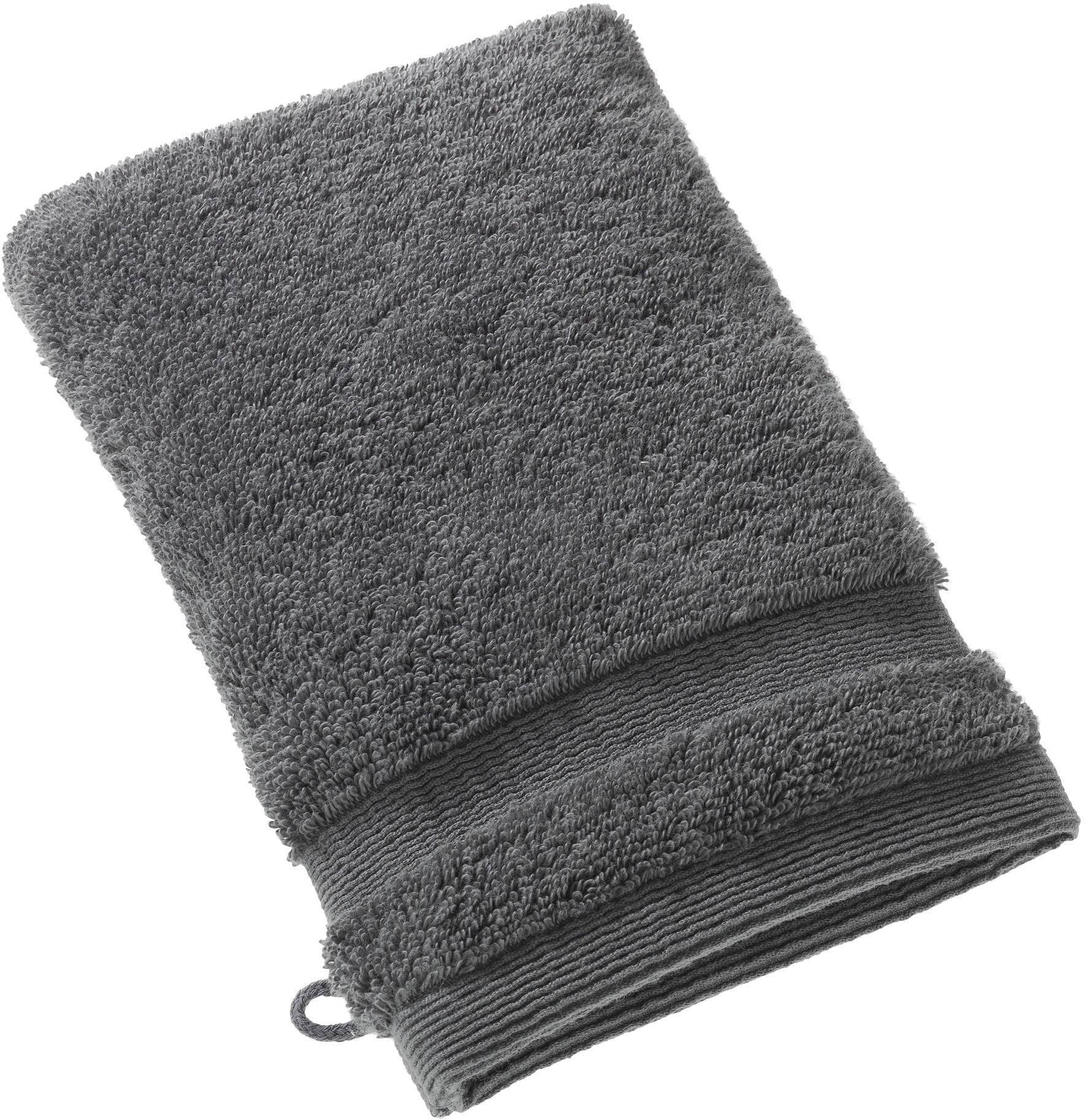 online trocknende bestellen Waschhandschuhe (Set, Airtouch-Qualität 3 SCHÖNER schnell 16x21cm), WOHNEN-Kollektion tlg., »Cuddly«, Waschhandschuh 3