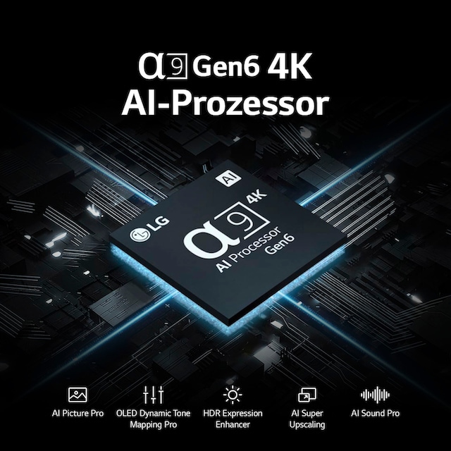 AI-Prozessor, 4K HD, Max Smart-TV, cm/65 bestellen LG 4K Brightness evo, OLED-Fernseher 164 Zoll, OLED »OLED65G39LA«, Ultra online Gen6 α9 Booster