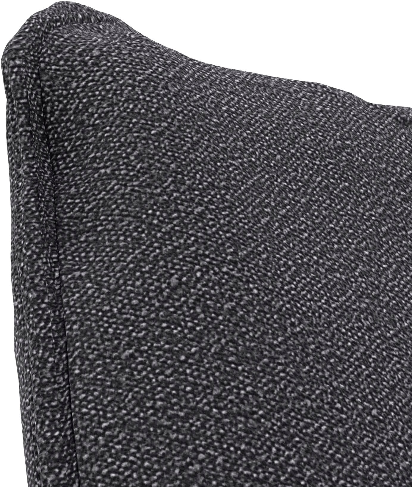 TRENDMANUFAKTUR Ecksofa »Fordon II, Schlafsofa mit Bettkasten, Couch in L-Form, Breite 250 cm«, in Struktur fein LEO, haustierfreundlich, anthrazit, Armlehne links