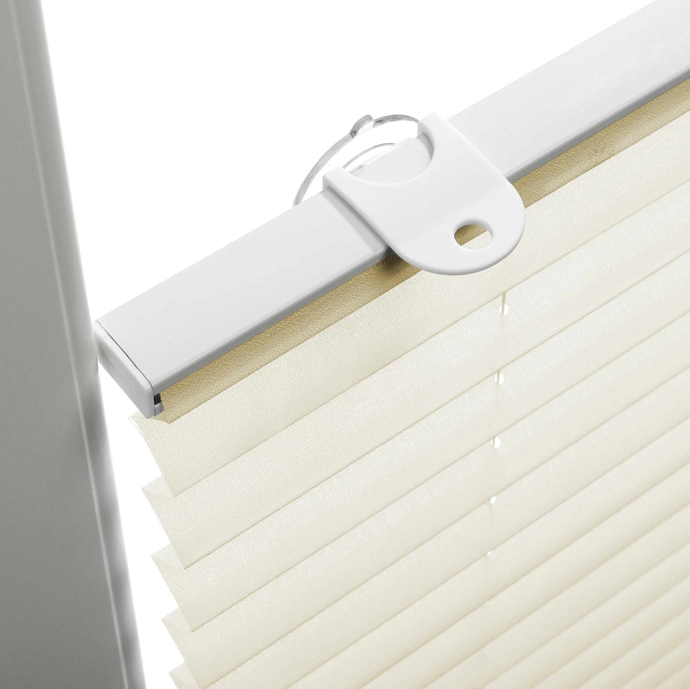 GARDINIA Plissee »Plissee Solo mit Saugnäpfen« Lichtschutz ohne Bohren mit integrierter Schnurführung