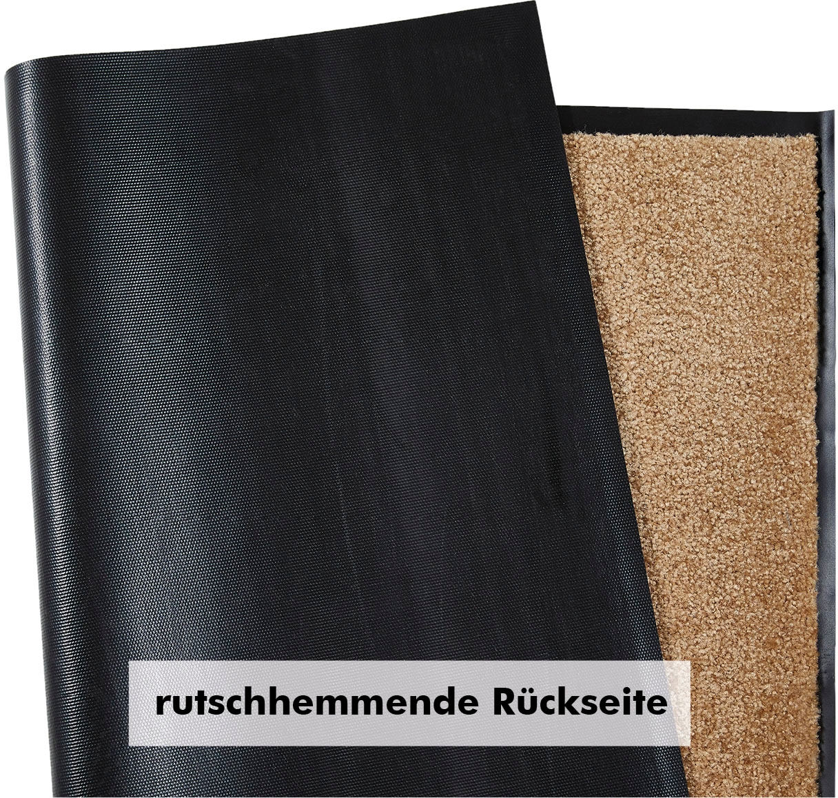 Andiamo Fußmatte »Super Wash & Clean, Made in Belgium«, rechteckig, 7 mm Höhe, Schmutzfangmatte, Uni Farben, rutschhemmend, waschbar
