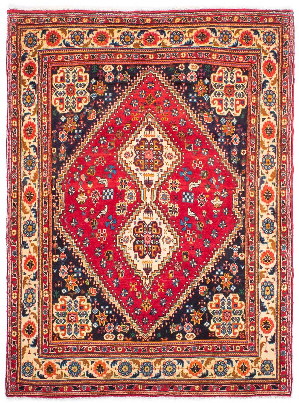 morgenland Orientteppich »Perser - Nomadic - 170 x 122 cm - rot«, rechtecki günstig online kaufen