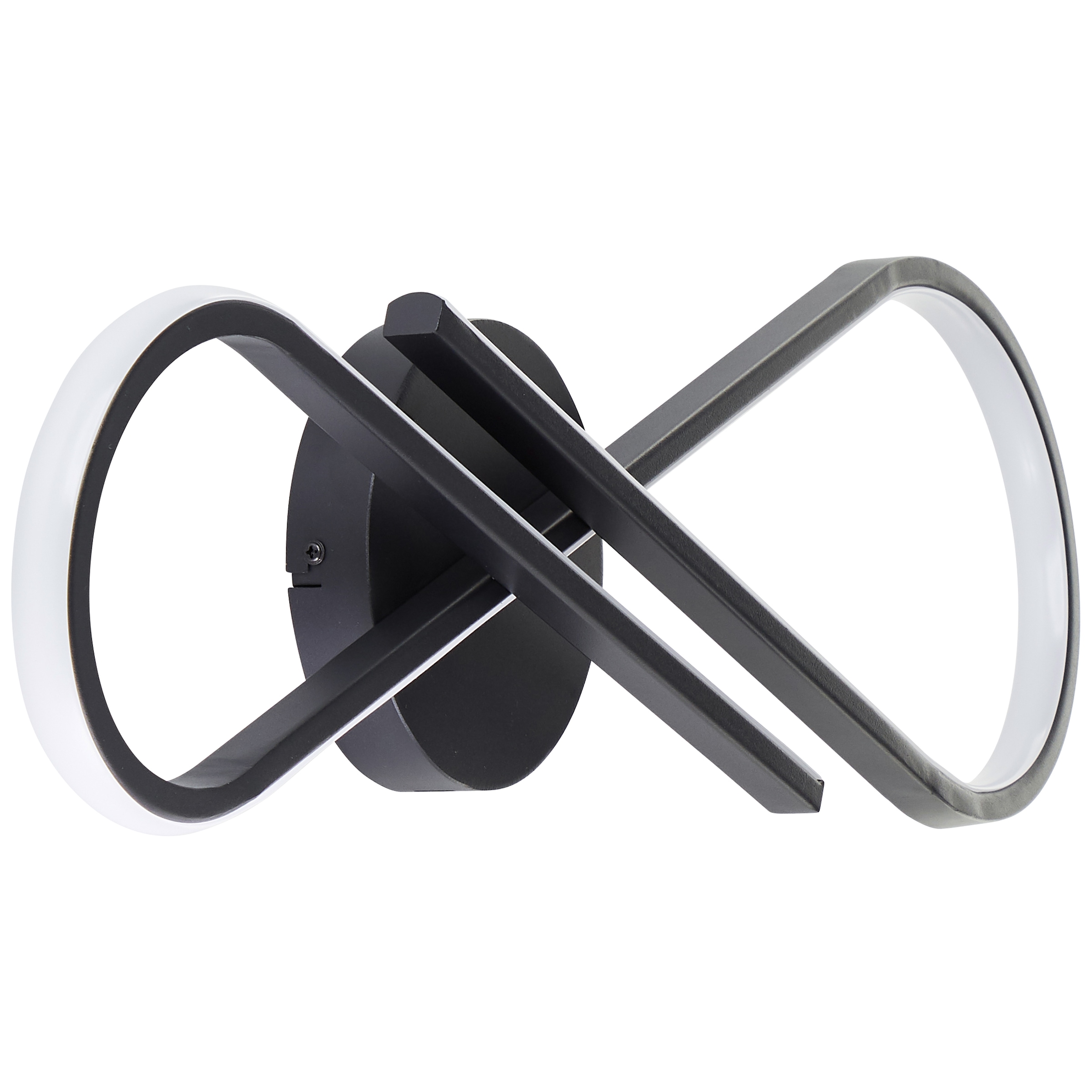 Brilliant LED Deckenleuchte »Hinton« LED-Modul 1 Stk. Warmweiß 66x20 cm, 2800lm, 3000K, dimmbar, Metall, schwarz