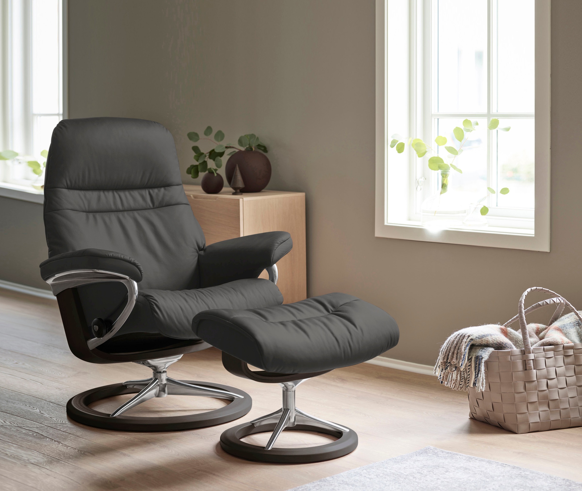 Stressless Relaxsessel "Sunrise" mit Signature Base, Größe S, Gestell Wenge günstig online kaufen