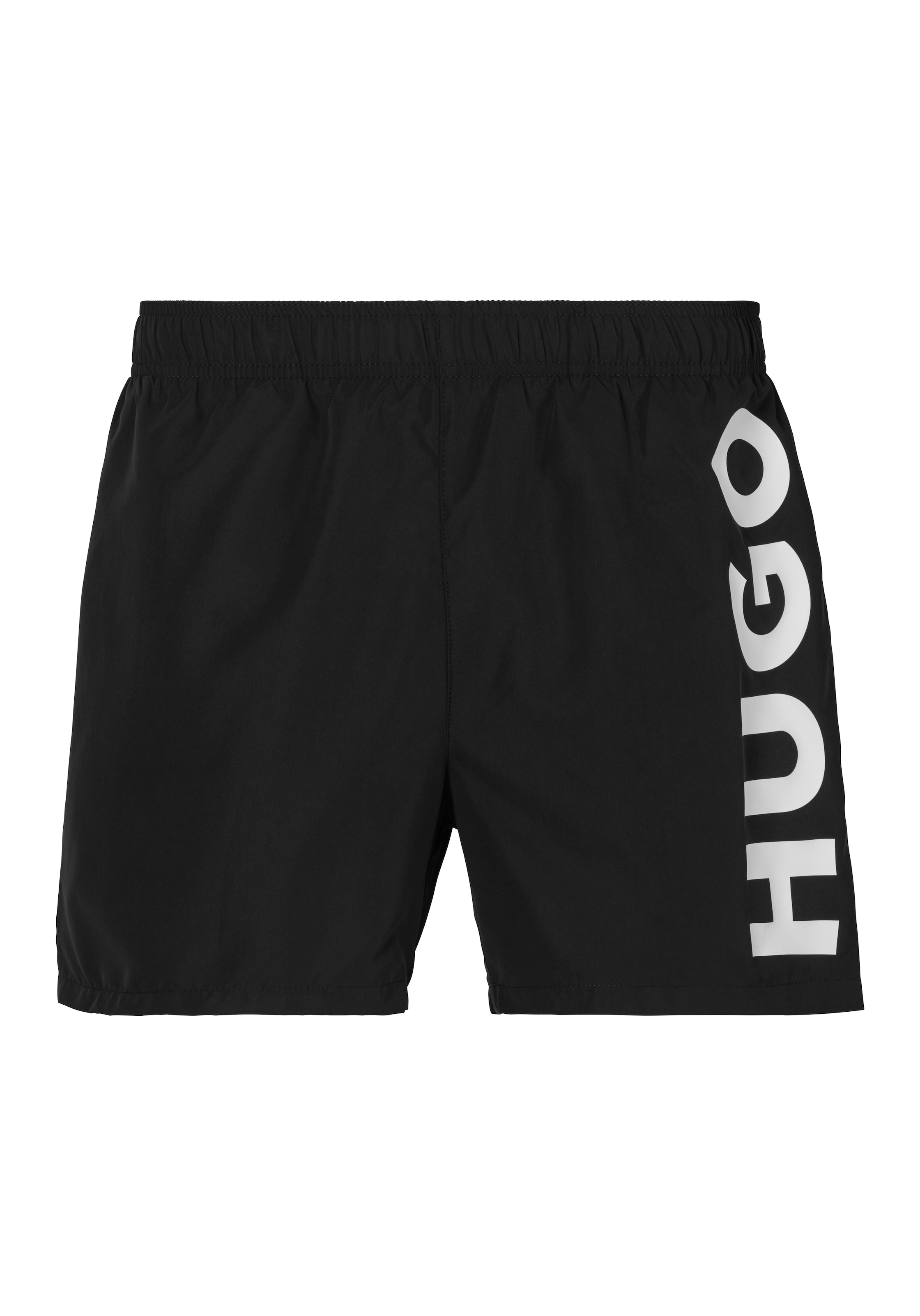 HUGO Underwear Badeshorts »ABAS«, seilich mit großem HUGO Logo-Print