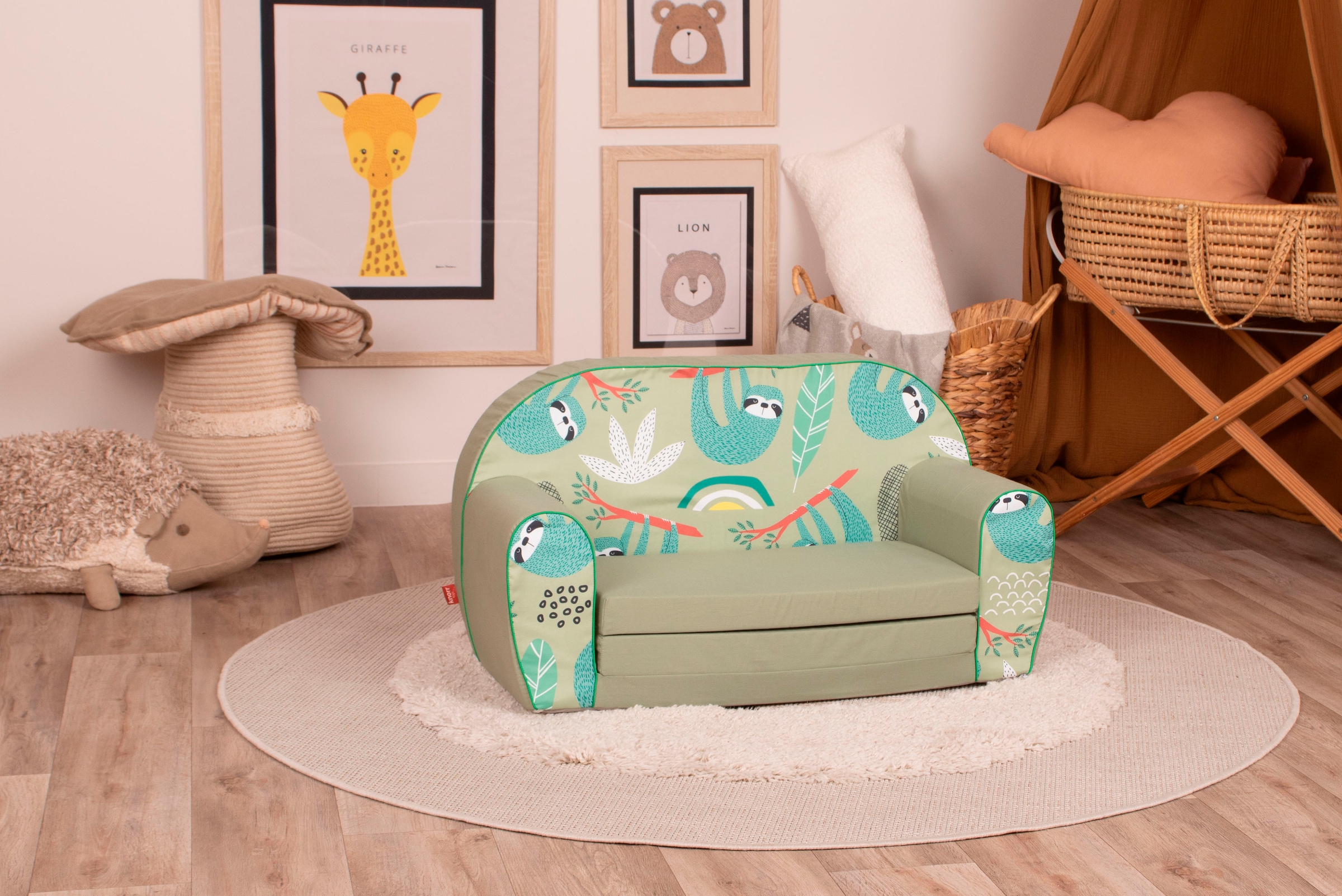 Knorrtoys® Sofa »Faultier«, für Kinder; Made in Europe