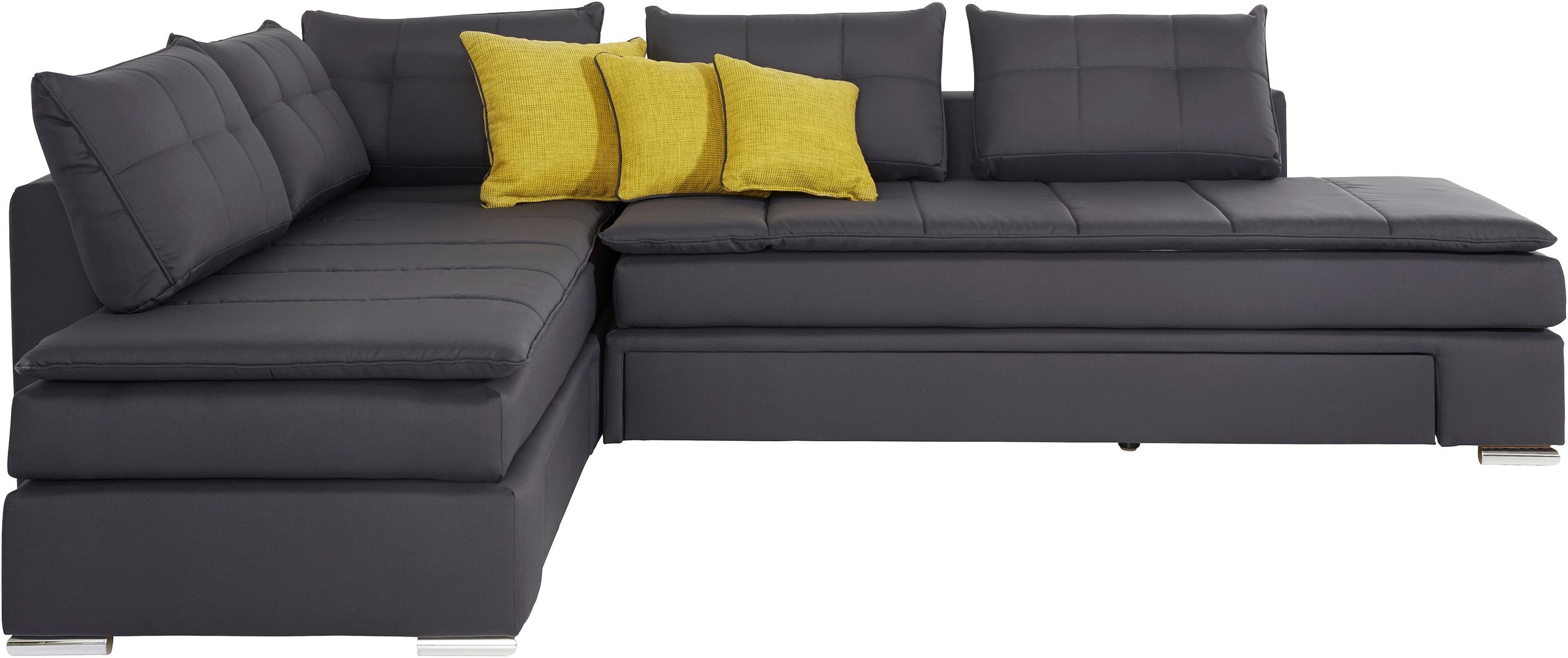 INOSIGN Ecksofa »Boxspringbett Night & Day L-Form mit Dauer-Schlaffunktion günstig online kaufen