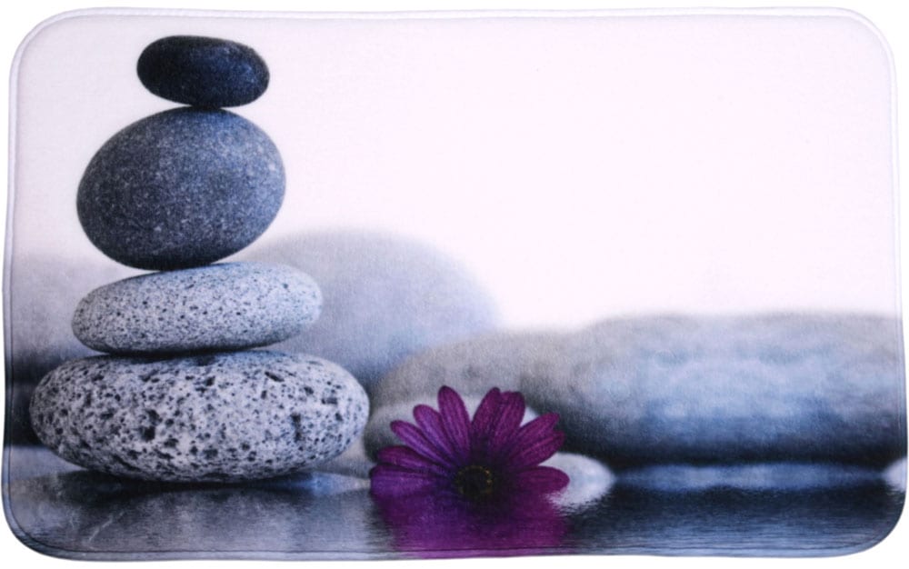 Sanilo Badaccessoire-Set »Energy Stones« WC-Sitz, Badteppich, Stöpsel, Seifenspender und WC-Bürste