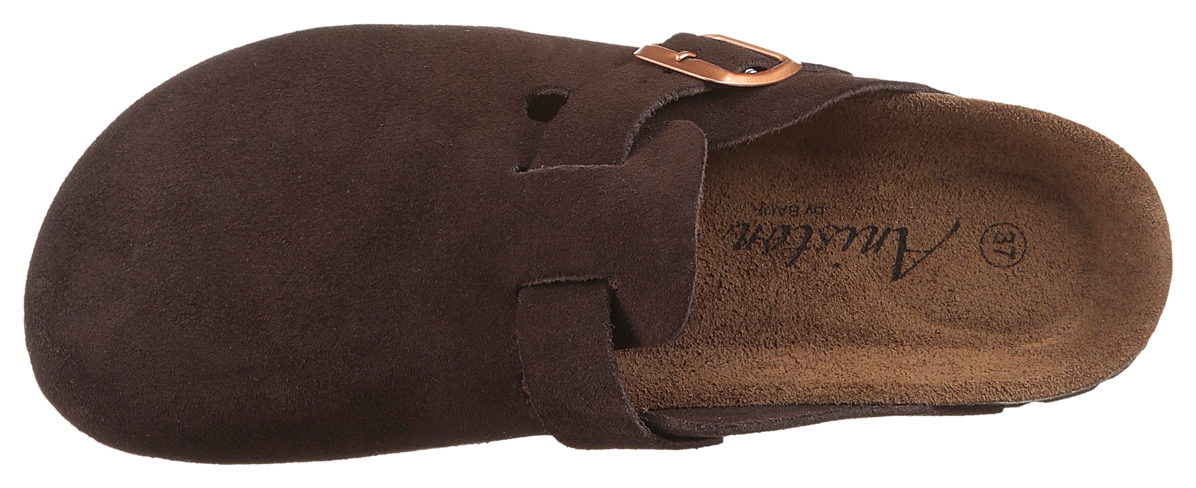 Aniston SHOES Clog, Hausschuh, Sommerschuh, mit ergonomischem Fußbett - NEUE KOLLEKTION