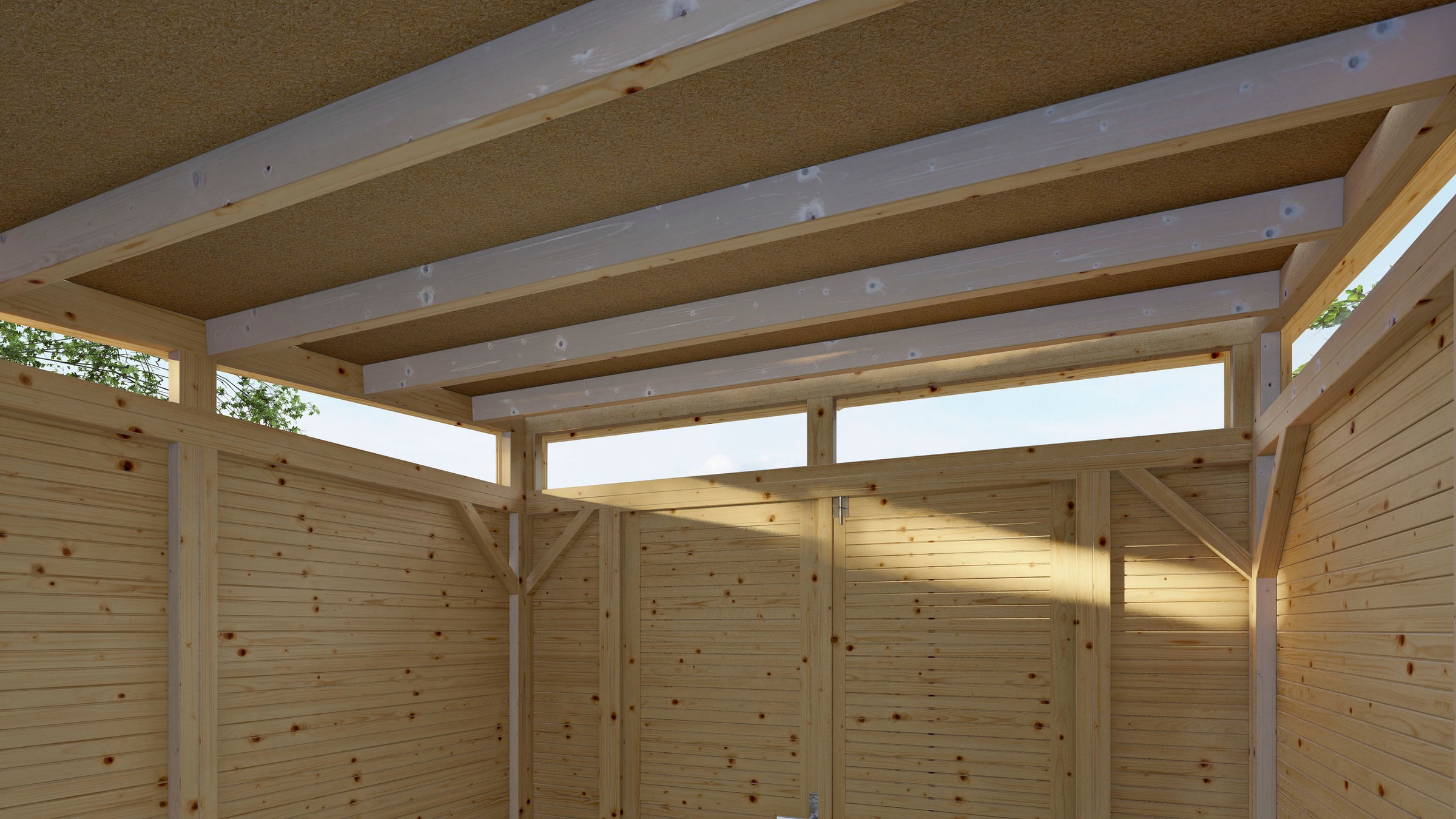 BERTILO Gartenhaus »Woodline«