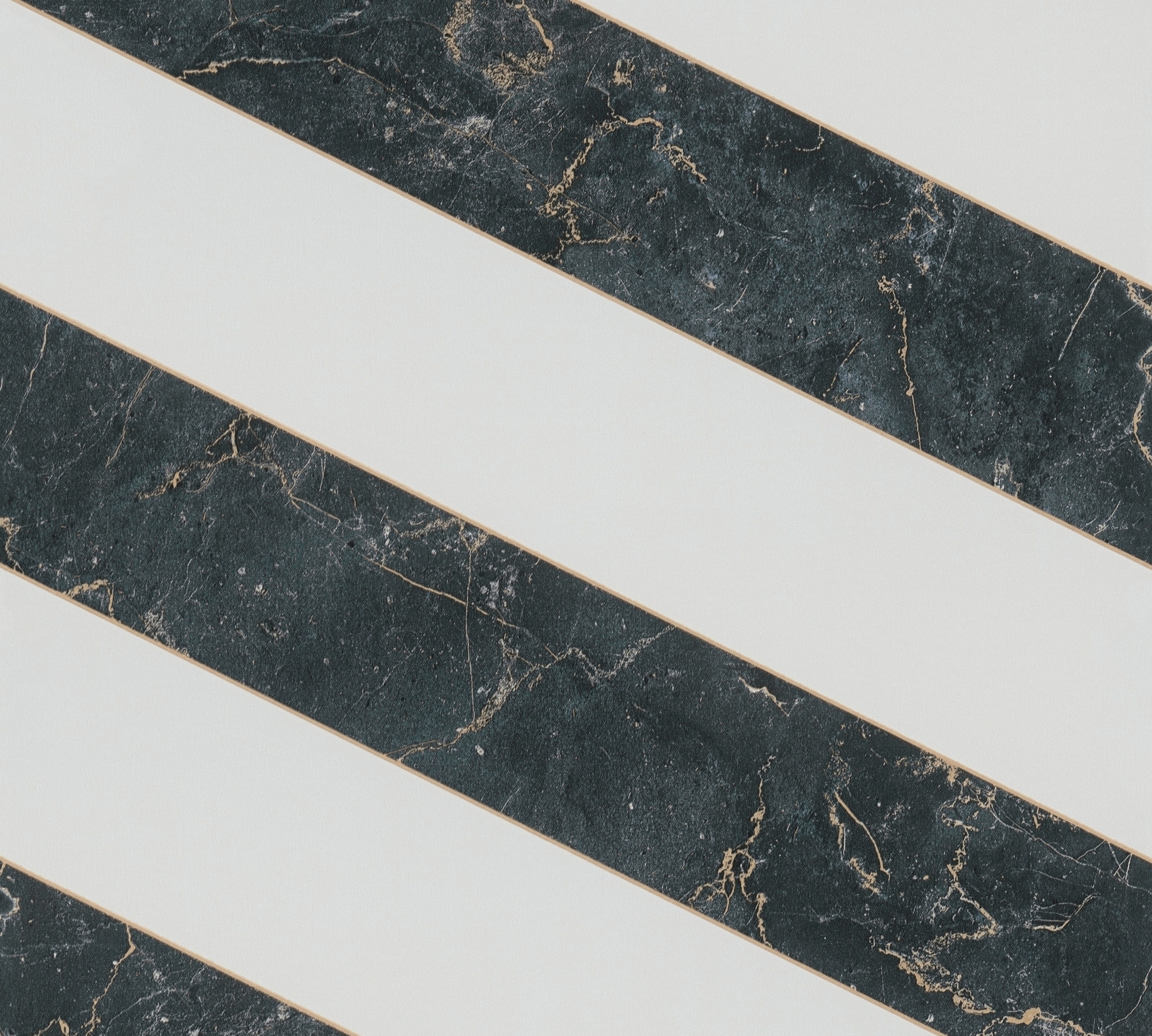 Bricoflor Blockstreifen Tapete in Marmoroptik Moderne Vliestapete Diagonal günstig online kaufen