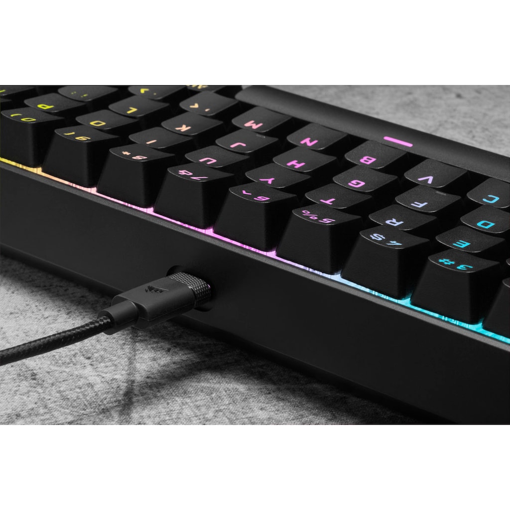 Corsair Gaming-Tastatur »K65 Mini MX Speed«, (Fn-Tasten-Gaming-Modus)