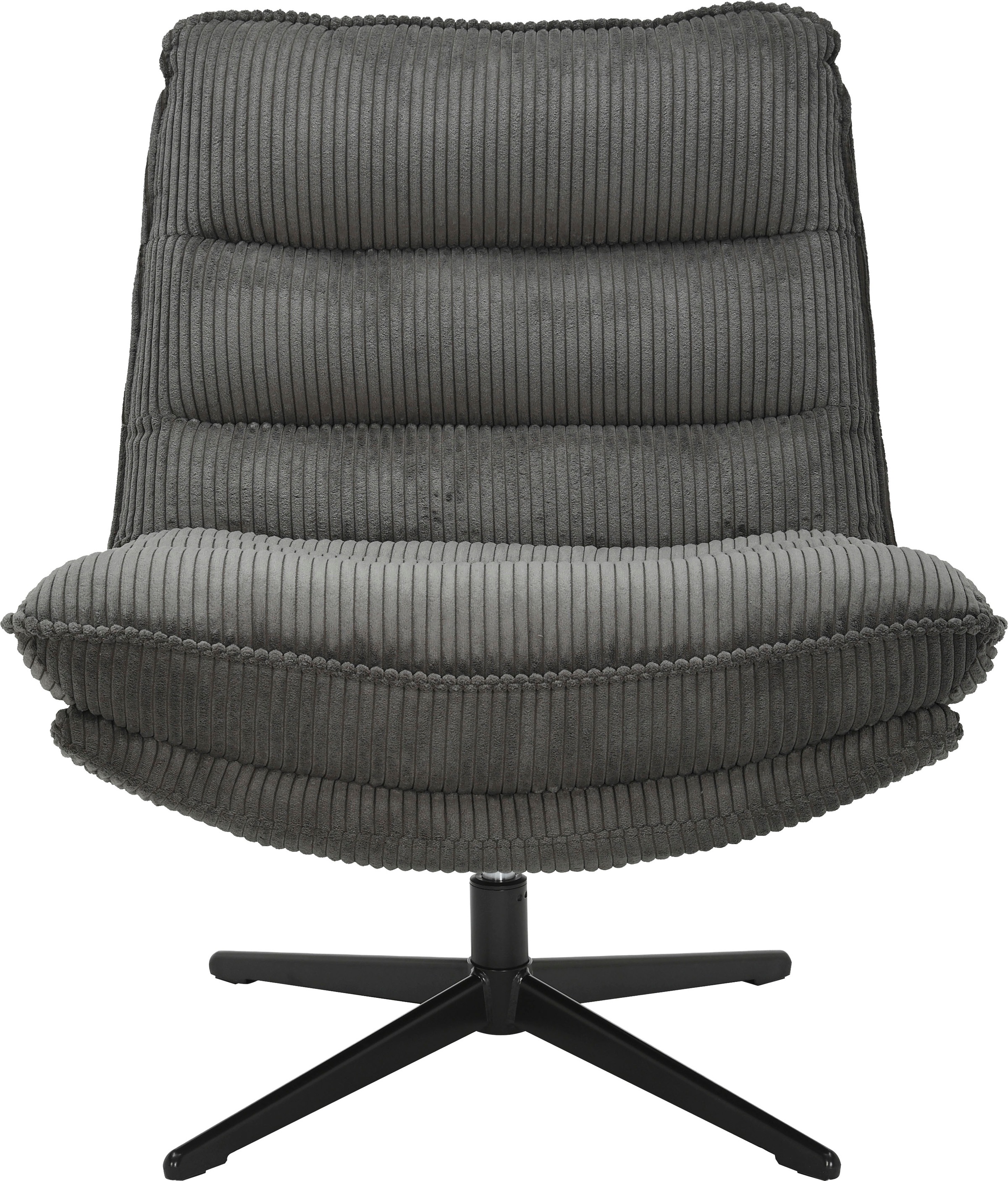 OTTO home Sessel »AVAA, Loungesessel im softem Cord-Bezug,« 360° Grad drehb günstig online kaufen