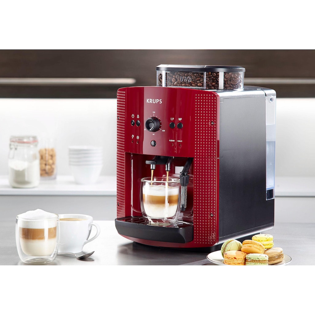 Krups Kaffeevollautomat »EA8107«, mit Kegelmahlwerk