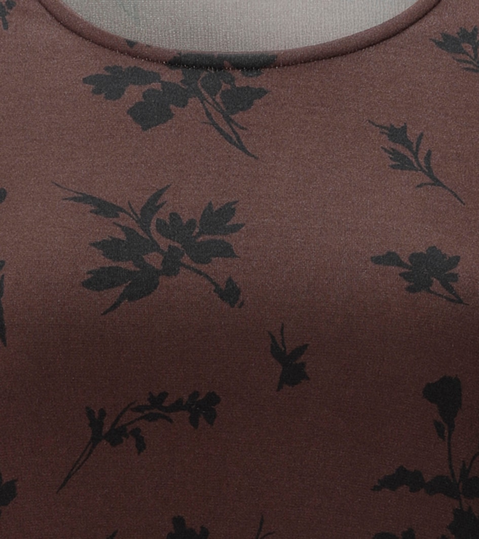 Aniston PLUS Jerseykleid mit denzenten Blumen bedruckt - NEUE KOLLEKTION