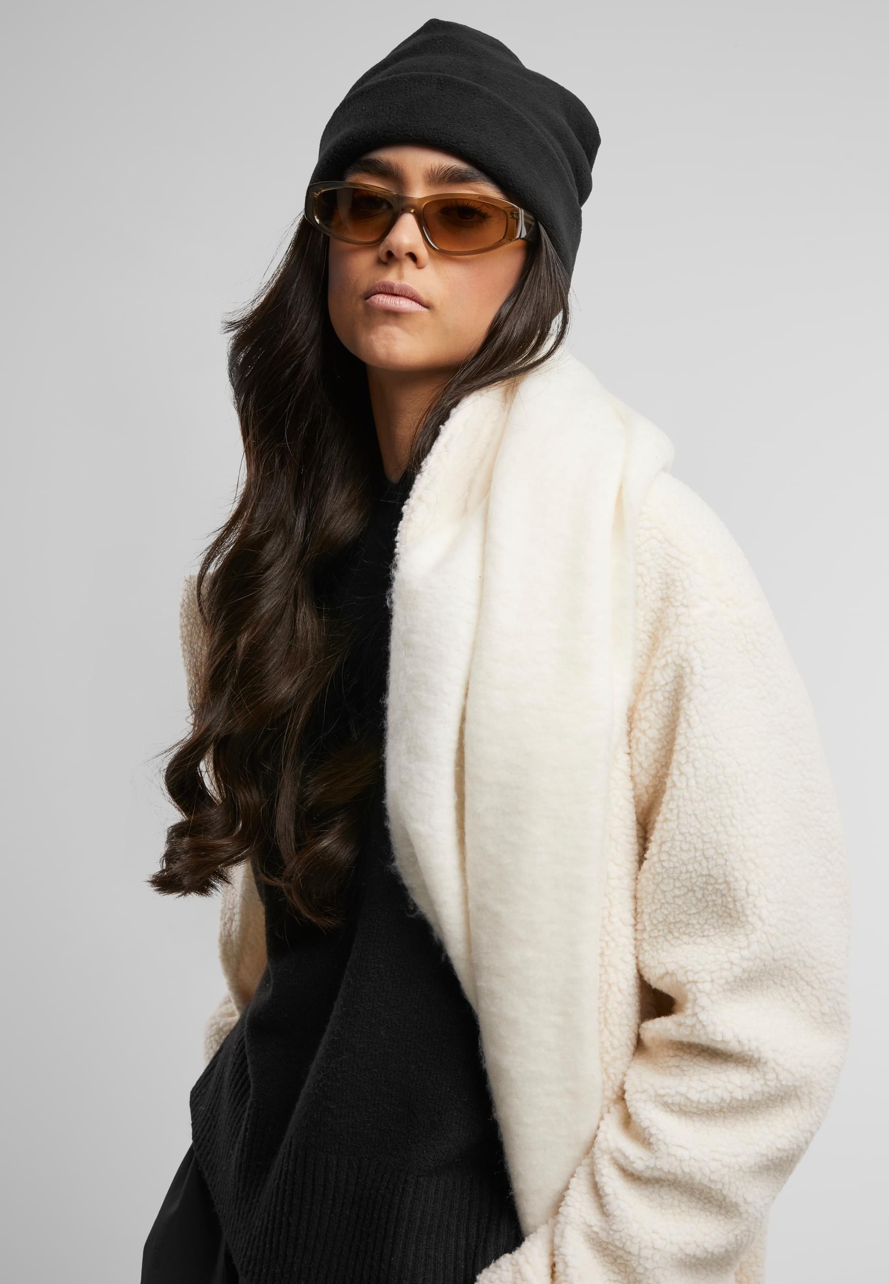 URBAN CLASSICS Beanie »Urban Classics Unisex Fleece Beanie 2-Pack« 1 Stk.