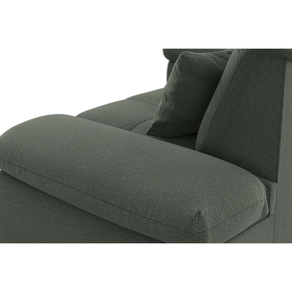 DOMO collection Ecksofa »Moric Schlafsofa B/T/H 300/172/80 cm, viele Bezugsarten, auch in Cord«, XXL-Format, wahlweise auch mit Bettfunktion und Armverstellung