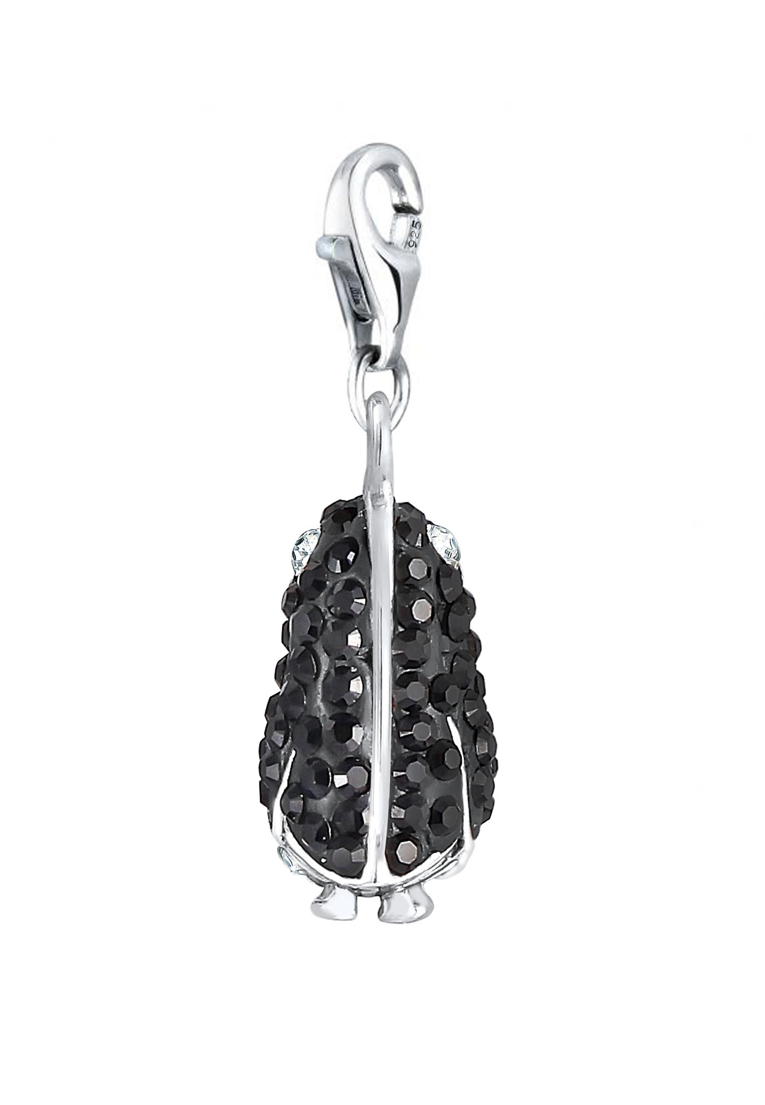 Nenalina Charm-Einhänger »Anhänger Pinguin Kristalle 925 Silber«
