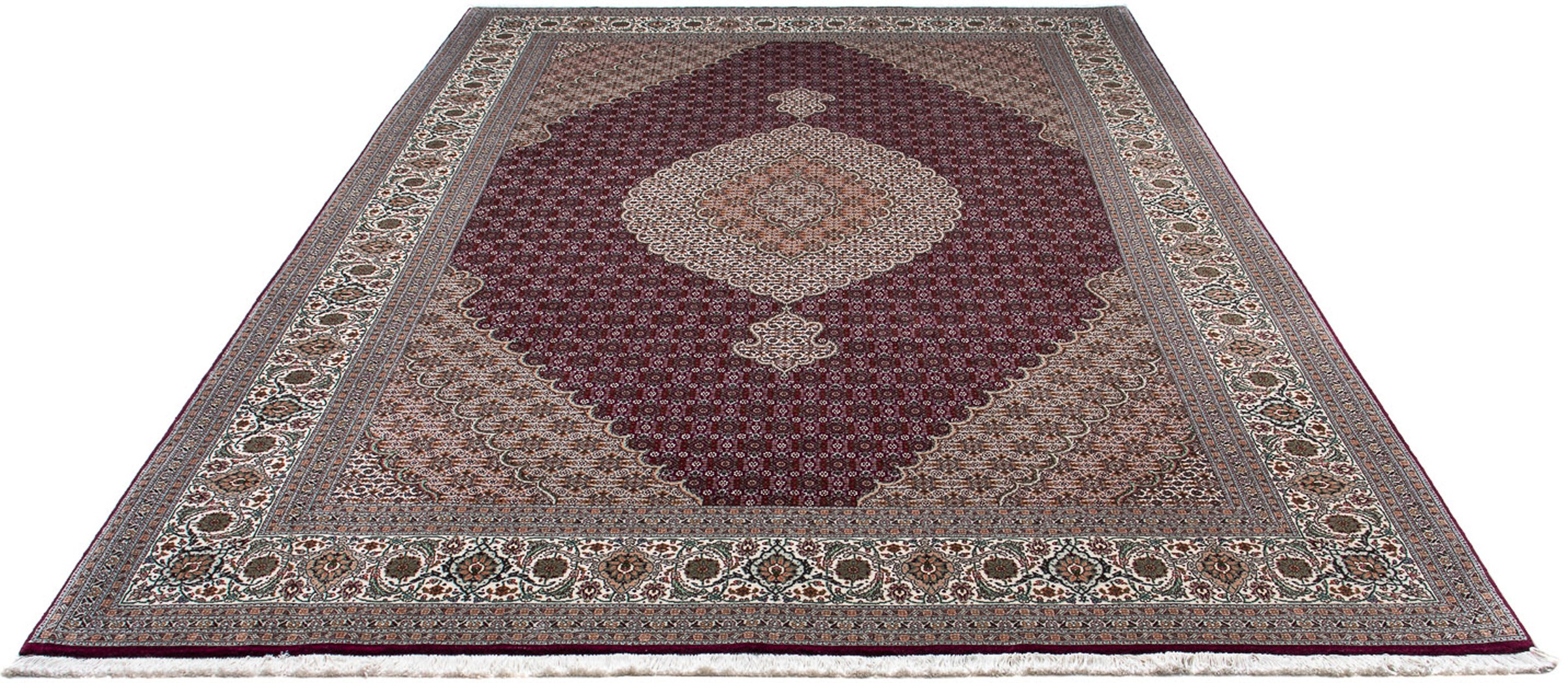 morgenland Orientteppich »Perser - Täbriz - 303 x 204 cm - dunkelrot«, rech günstig online kaufen