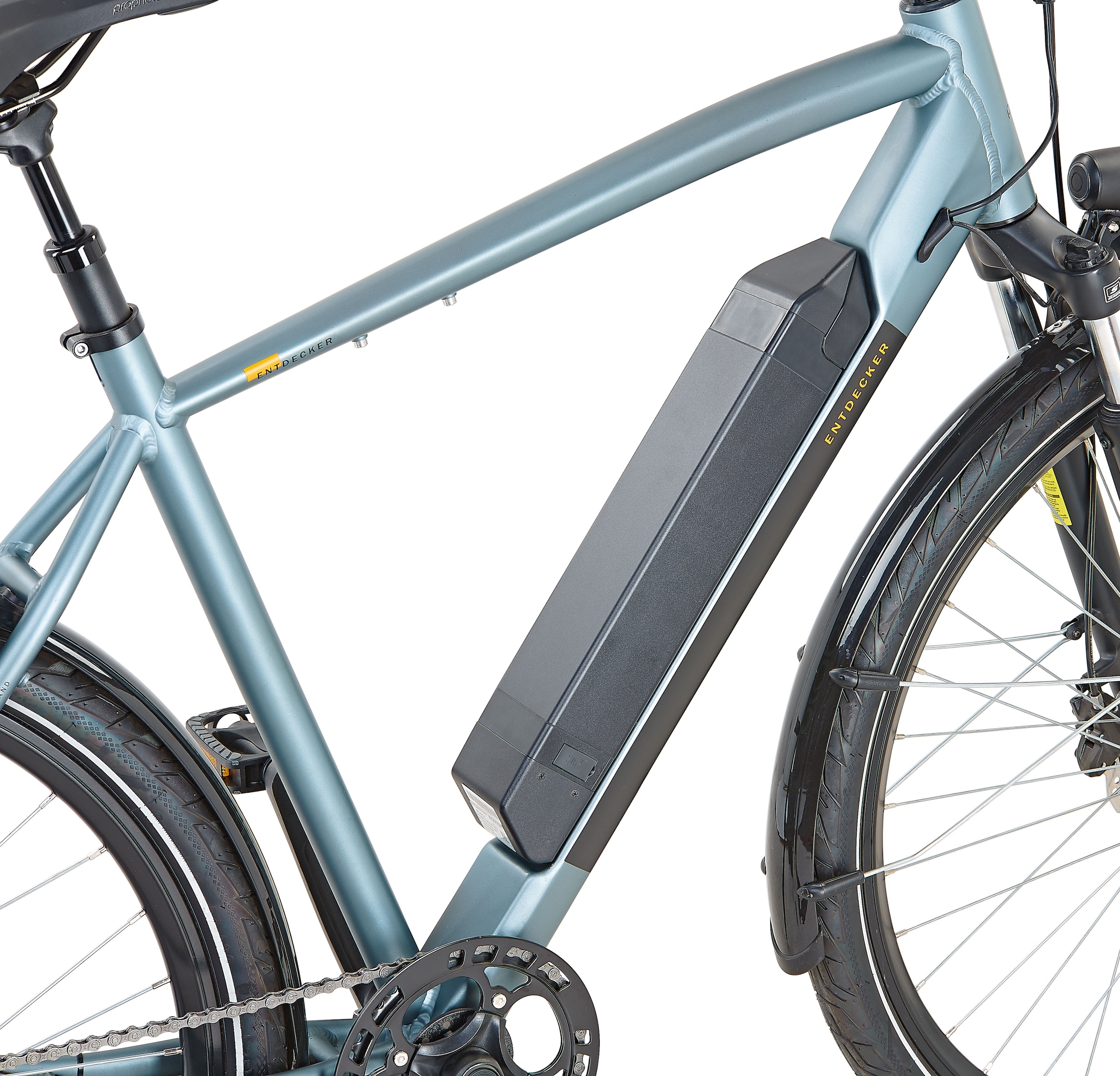 Prophete E-Bike »Entdecker 1.0«, 8 Gang, Shimano, Heckmotor 250 W, Pedelec, Elektrofahrrad für Herren, Trekkingrad