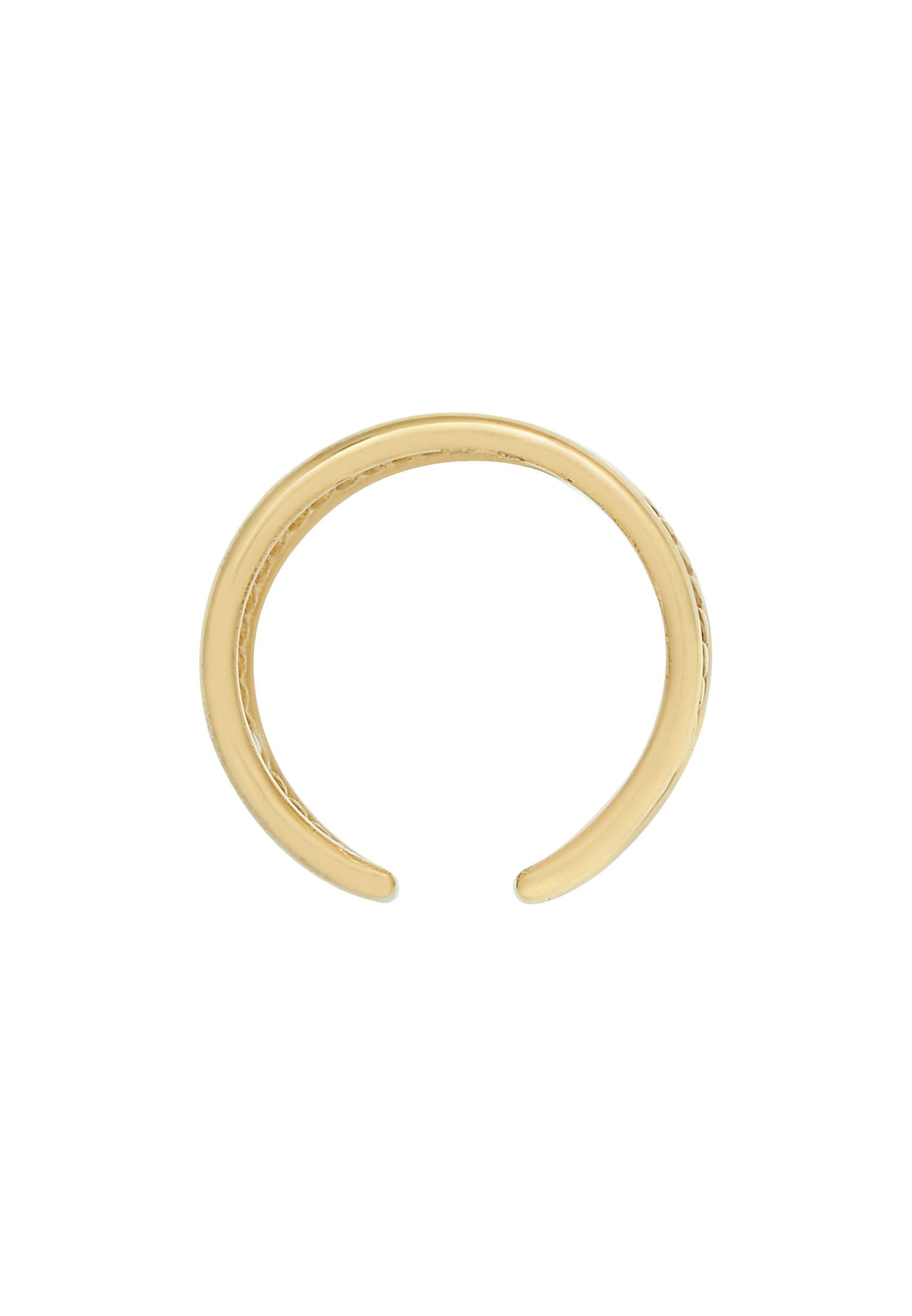 Elli Fingerring »Offen Verstellbar 3-reihig Breit 925 Silber«