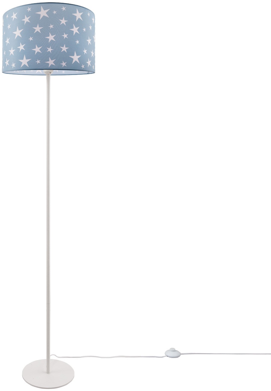 PACO HOME Stehlampe »Capri 315« E27 Kinderlampe LED Kinderzimmer, Sternen-Motiv, Deko Stehleuchte E27 weiß