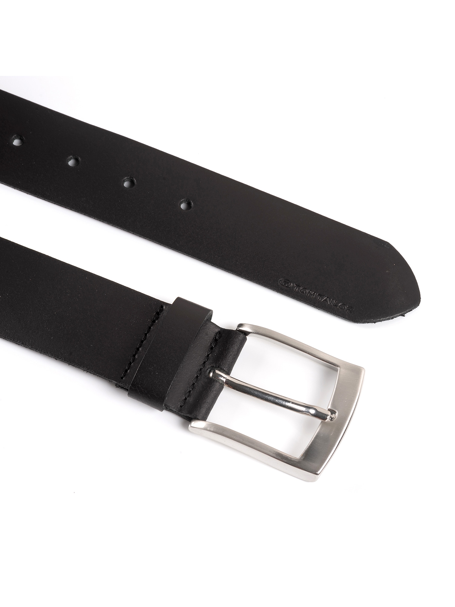 TOM TAILOR Ledergürtel »TTANDREW« 4 cm breit,  Herrengürtel, Jeans und Casual, bis Gr. 120