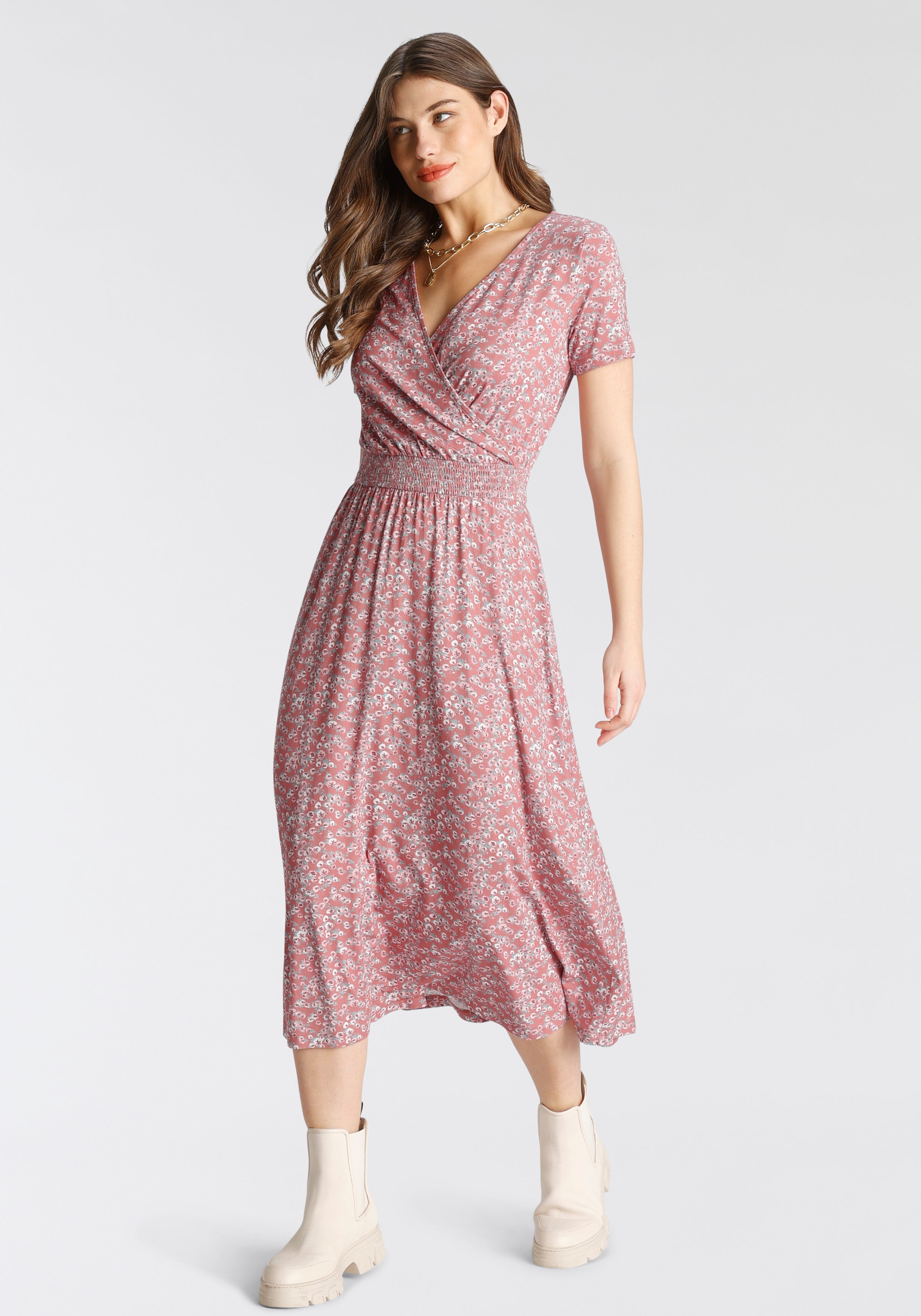 Tamaris Jerseykleid, in Midilänge - NEUE KOLLEKTION kaufen