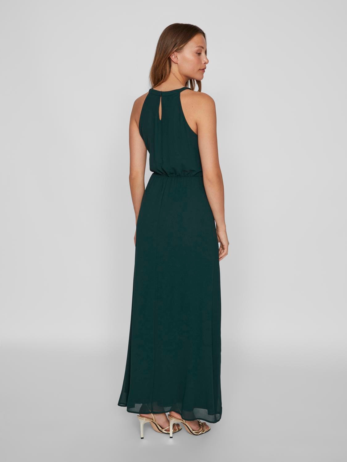 Vila Maxikleid »VIMILINA HALTERNECK MAXI DRESS - NOOS«