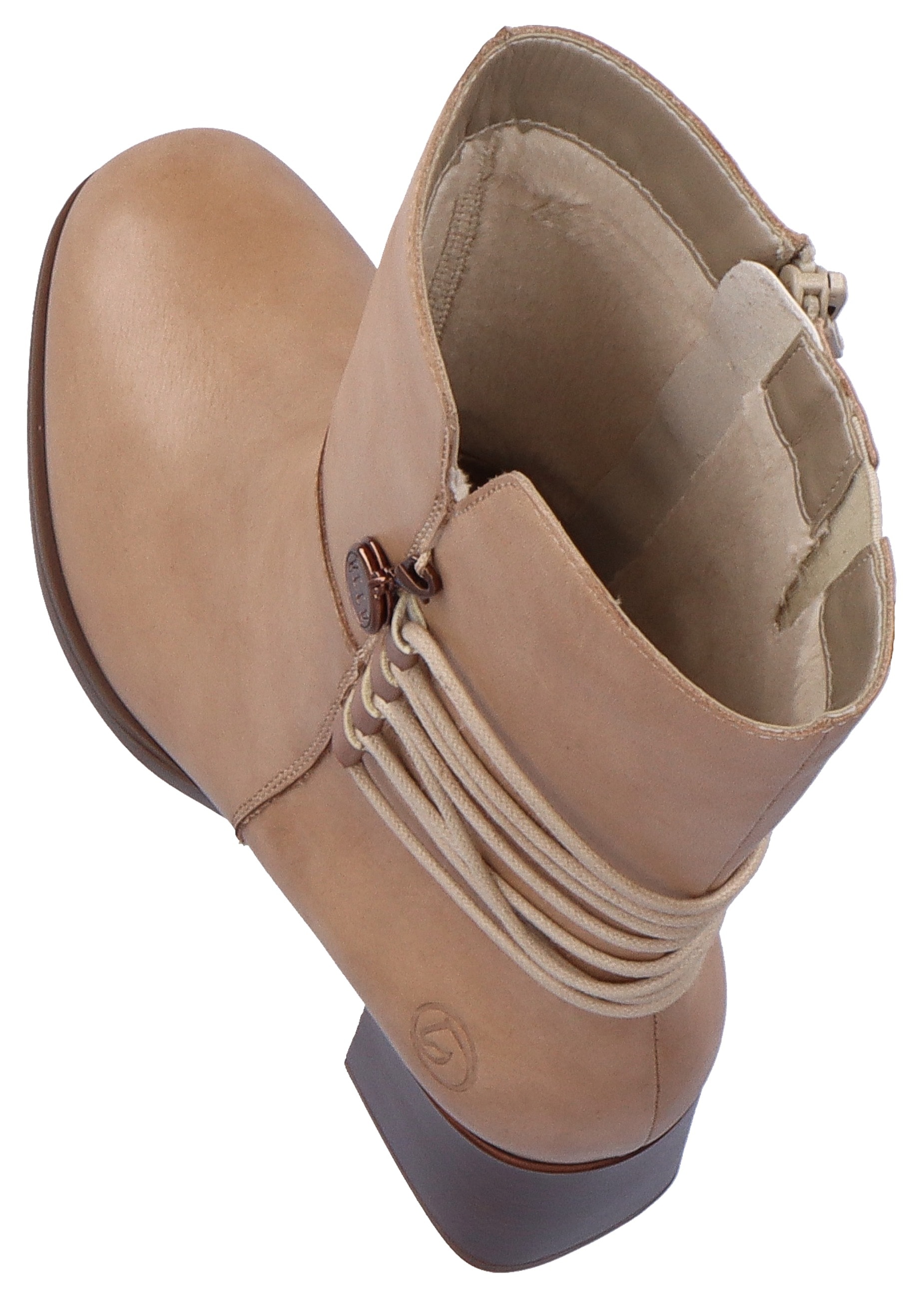 Remonte Stiefelette »ELLE-Collection«, mit modischer Kordel am Schaft