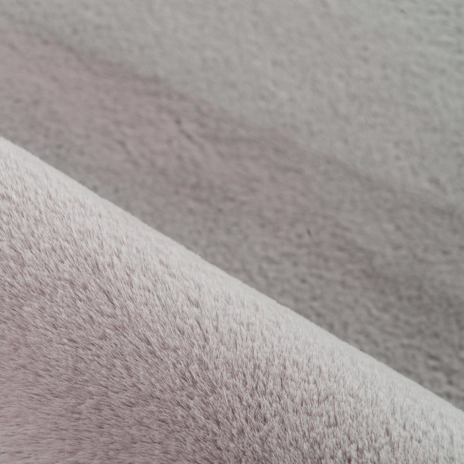 Ayyildiz Teppiche Hochflor-Teppich »POUFFY 5100«, rechteckig, 20 mm Höhe, Läufer, weicher glatter Softflor, Kaninchen Fell Haptik, waschbar