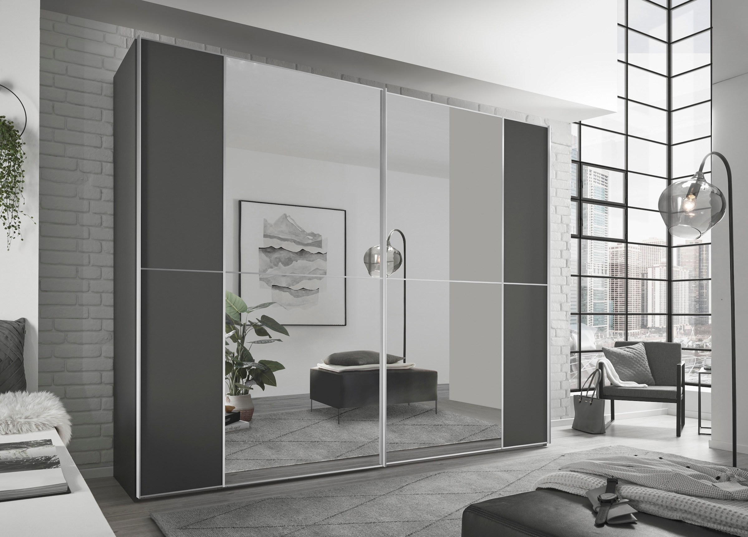 STAUD Schwebetürenschrank »Sonett 220, Made in Germany« mit vier verschiedenen Ausstattungsvarianten