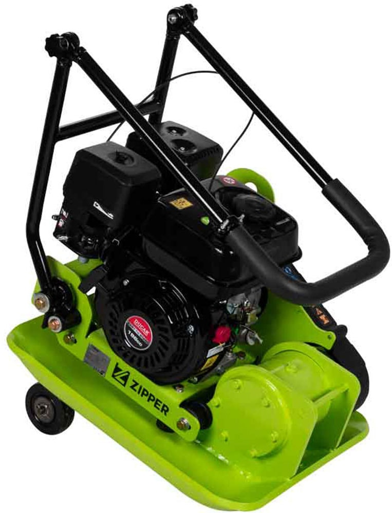 ZIPPER Rüttelplatte kompakte Größe für Transport und Lagerung