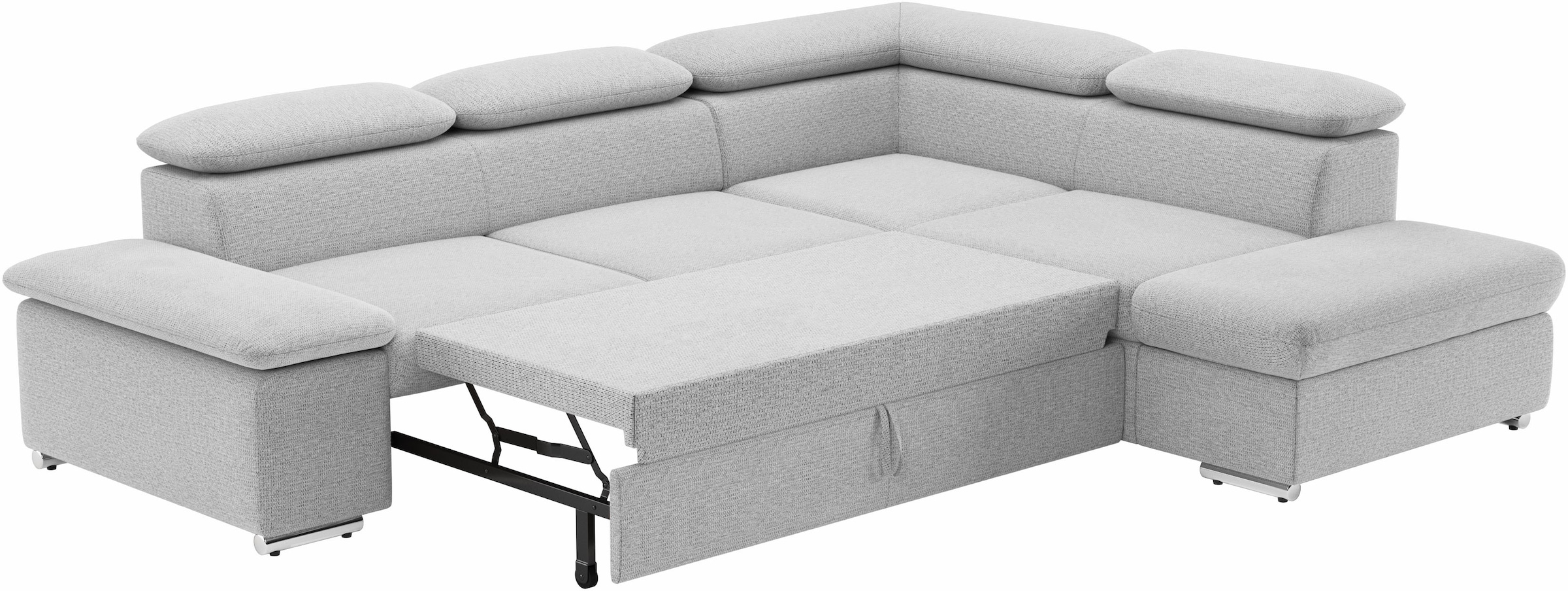 Ecksofa Valantine V, wahlweise mit Bettfunktion