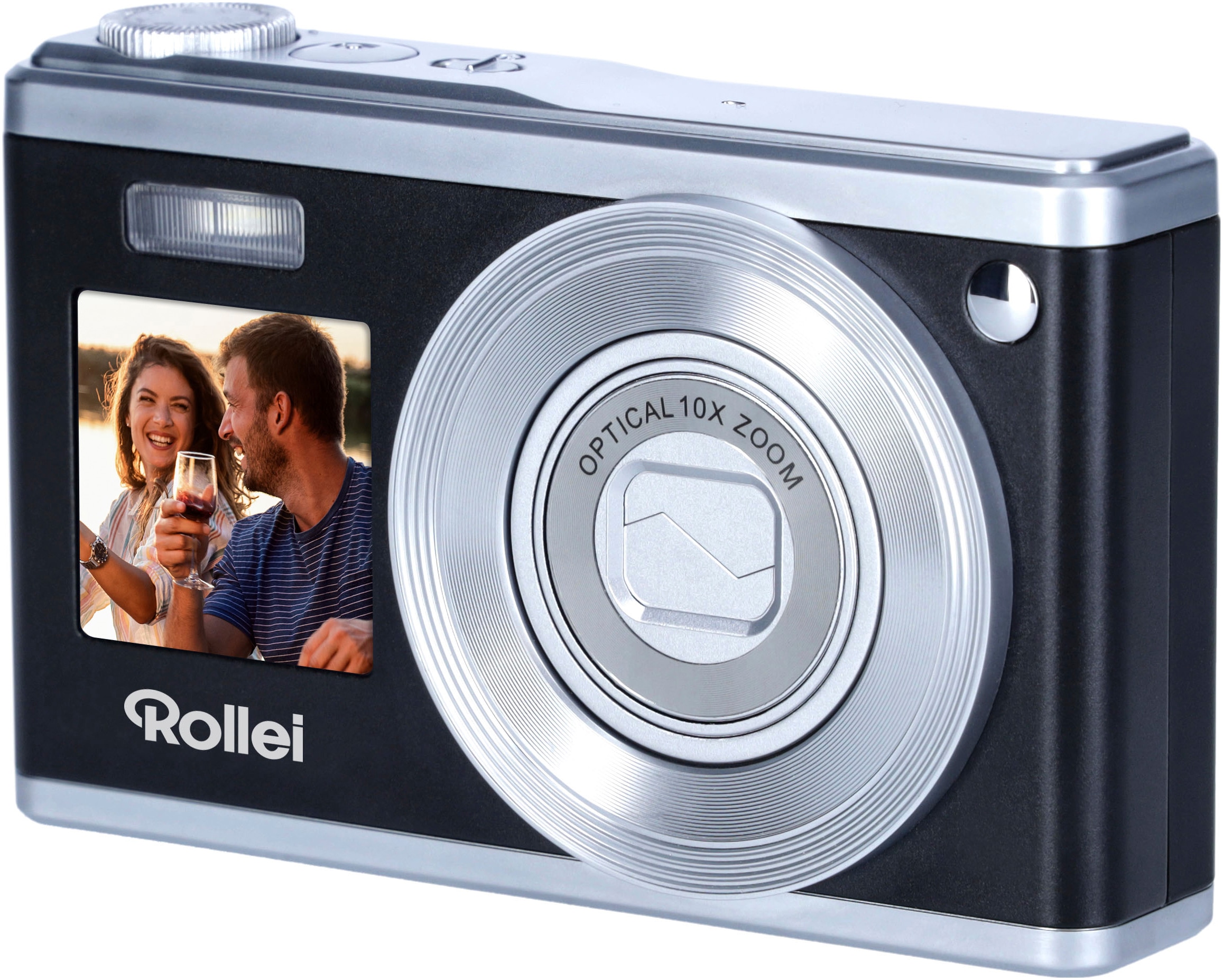Rollei Kompaktkamera »Compactline 10x«, 20 MP, 10 fachx opt. Zoom