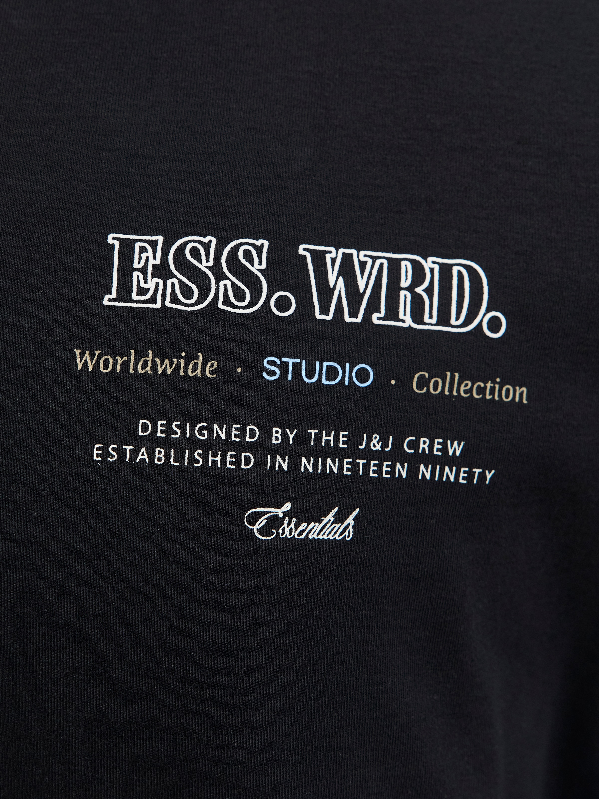 Jack & Jones PlusSize T-Shirt »JJEURBAN EDGE STUDIO TEE SS SN PLS«, mit Logobranding