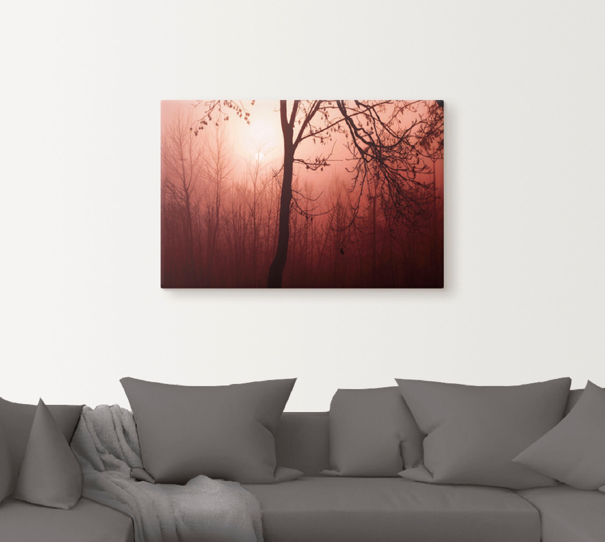 Artland Wandbild »Symphonie«, Wald, (1 St.), als Leinwandbild, Poster in ve günstig online kaufen