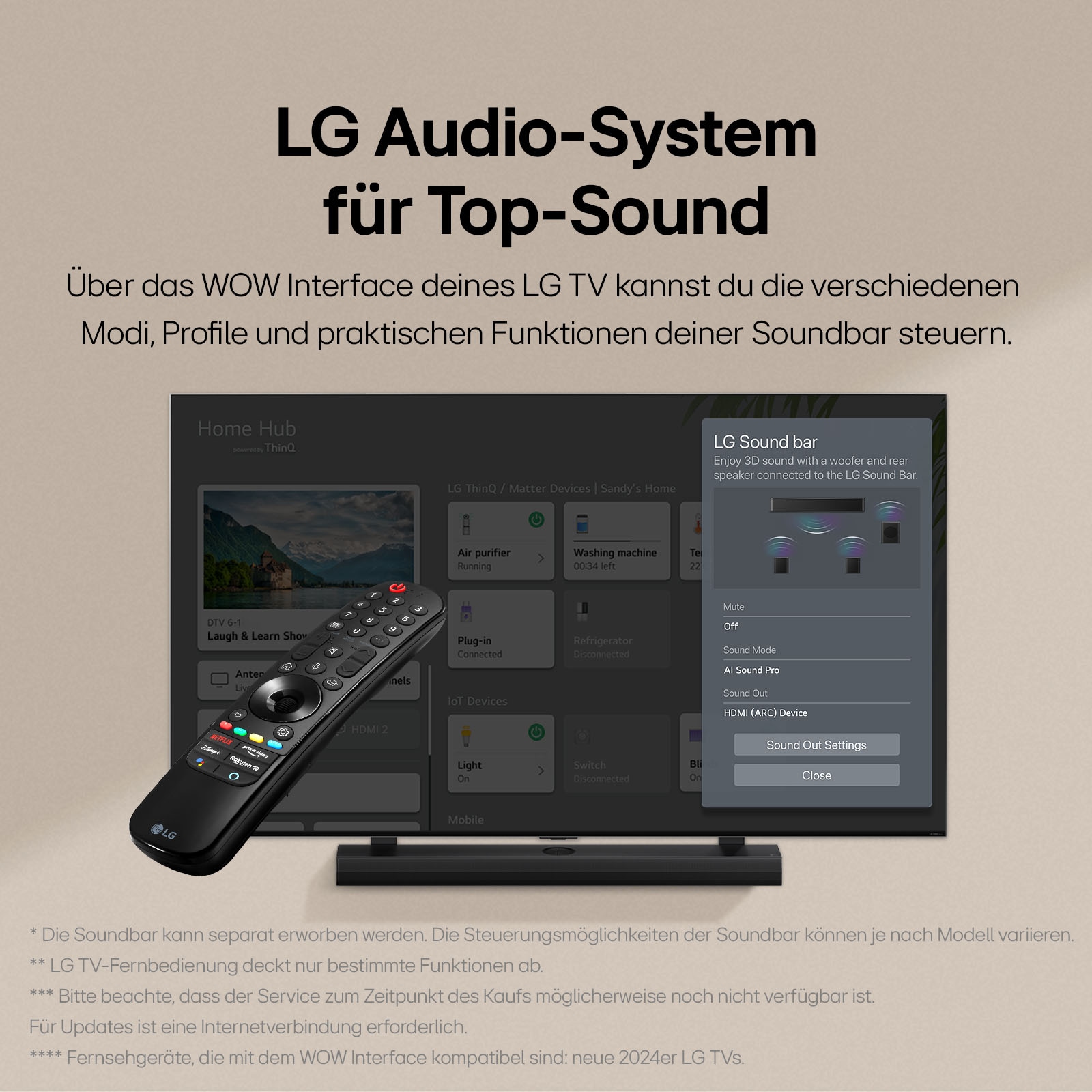 LG DLED-Fernseher »98UT91006LA«, 4K Ultra HD, Smart-TV