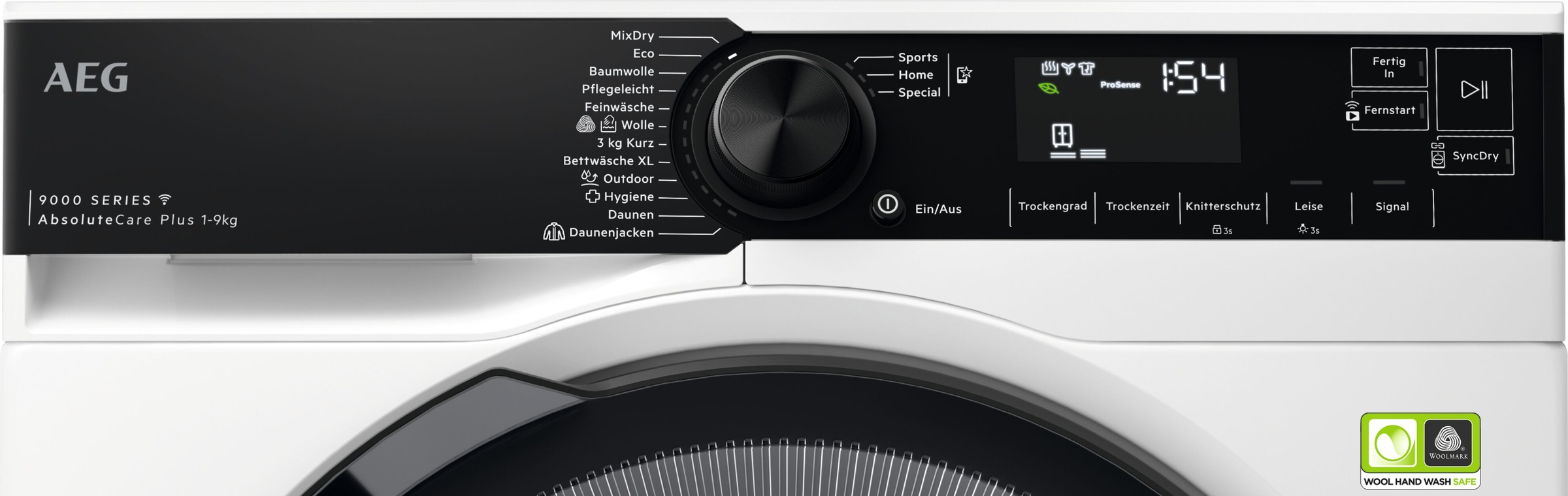 AEG Wärmepumpentrockner »TR9W75790«, 9 kg, WLAN-fähiger Trockner günstig online kaufen