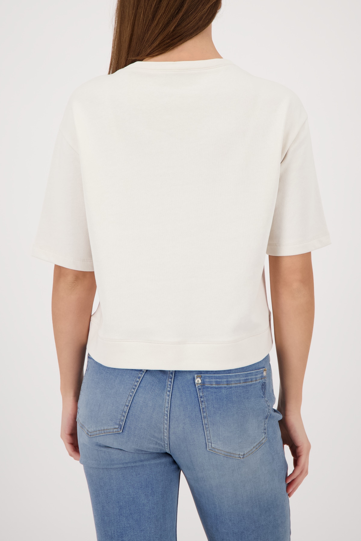 Monari Sweatshirt »Sweatshirt Basic Schmuck«, Regular fit mit Schmuck
