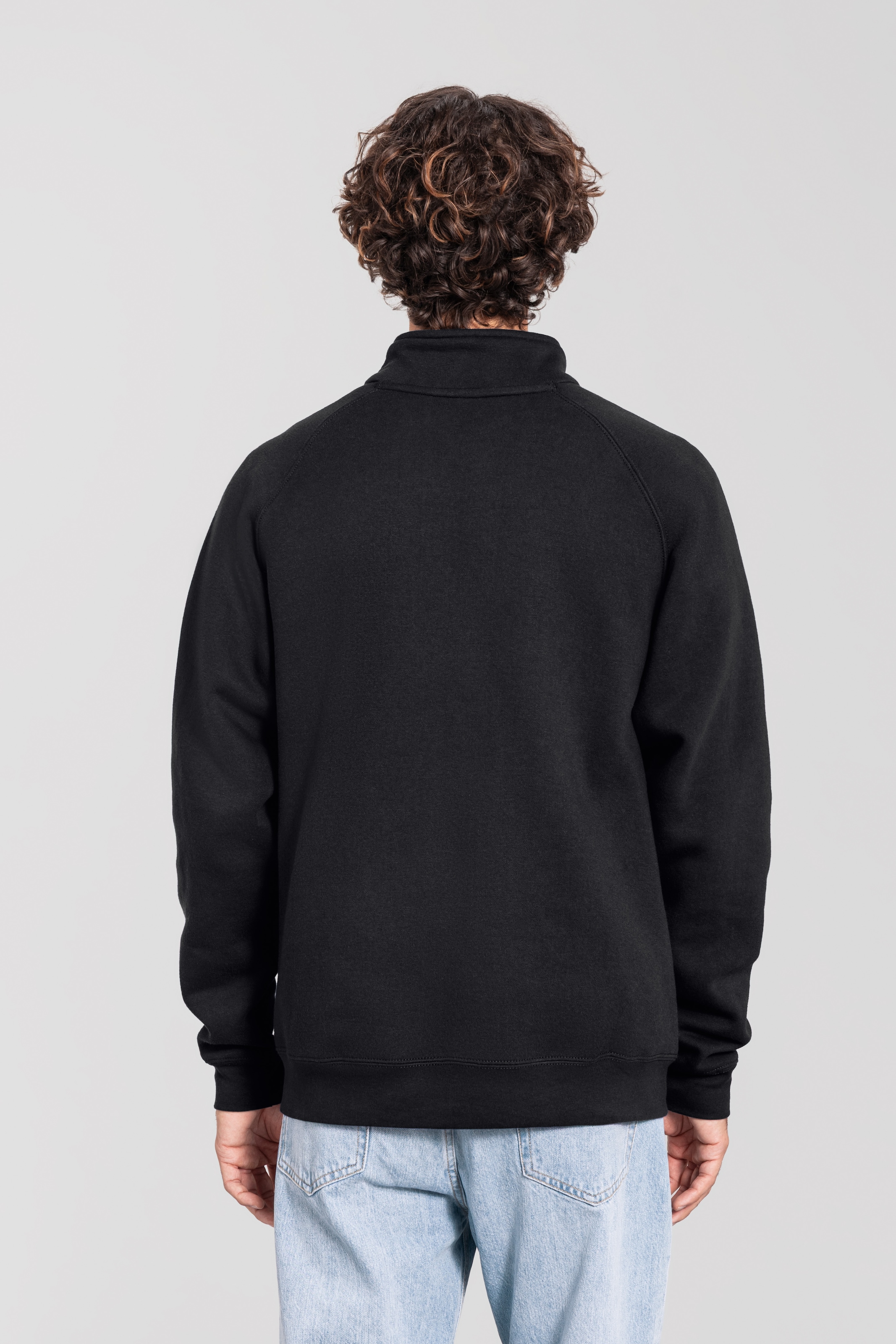 Fruit of the Loom »Iconic Premium Sweat Jacket« mit Eingrifftaschen, meliert, in normaler Länge